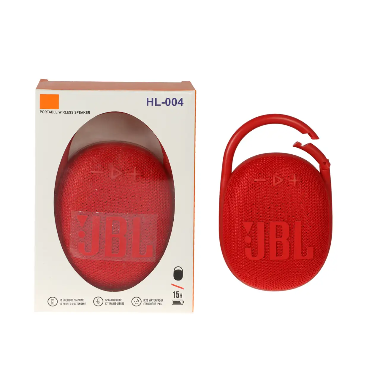 اسپیکر بی سیم JBL مدل HL-004 - قرمز - MMS (گارانتی شش ماهه YA) (High Copy) - اسپه کالا اسپیکر بی سیم JBL مدل HL-004 - قرمز - MMS (گارانتی شش ماهه YA) (High Copy) - تصویر 1
