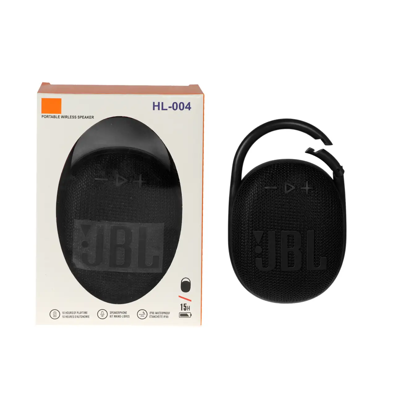 اسپیکر بی سیم JBL مدل HL-004 - مشکی - MMS (گارانتی شش ماهه YA) (High Copy) - اسپه کالا اسپیکر بی سیم JBL مدل HL-004 - مشکی - MMS (گارانتی شش ماهه YA) (High Copy) - تصویر 1