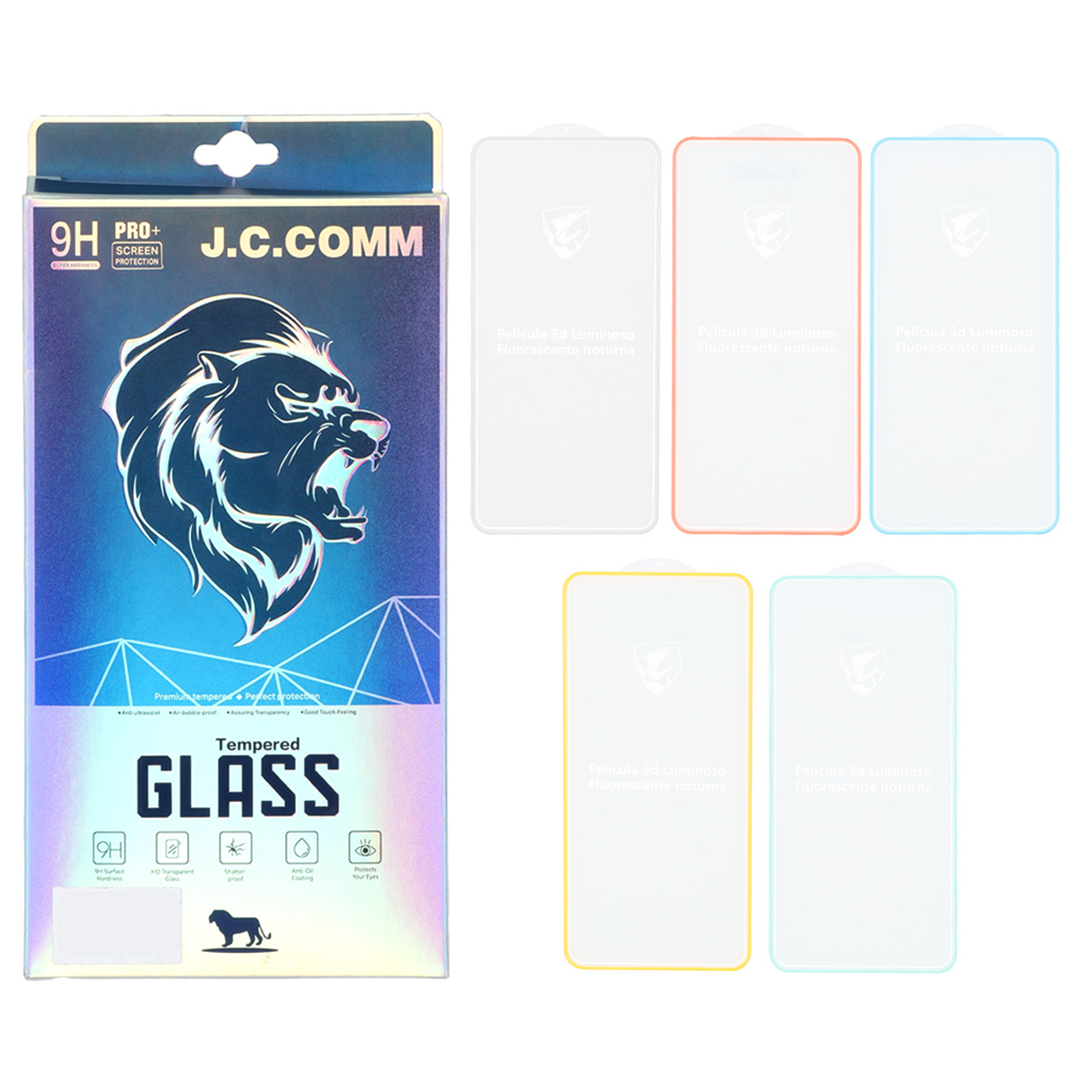 محافظ صفحه نمایش شیشه ای شبرنگ ایربگ دار Full Cover J.C.COMM مدل Apple iPhone 11 Pro Max / iPhone X Max / iPhone Xs Max (پک 5 عددی) - اسپه کالا محافظ صفحه نمایش شیشه ای شبرنگ ایربگ دار Full Cover J.C.COMM مدل Apple iPhone 11 Pro Max / iPhone X Max / iPhone Xs Max (پک 5 عددی) - تصویر 1