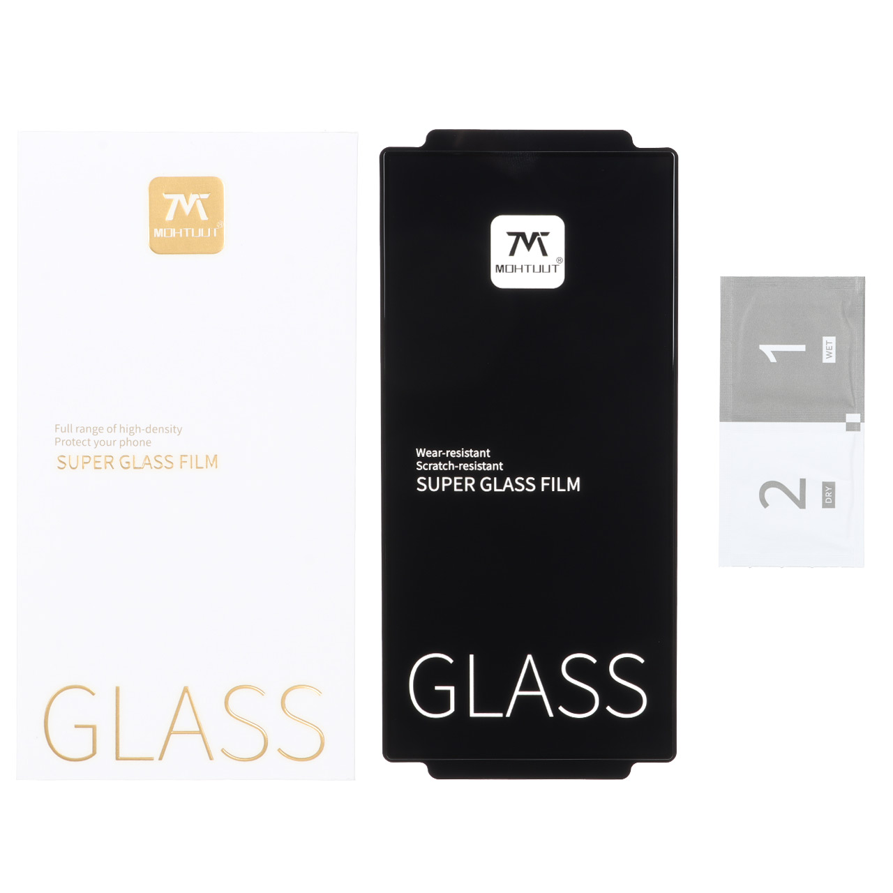 محافظ صفحه نمایش شیشه ای Full Cover Anti Static Mohtuut مدل Samsung Galaxy S24 Ultra (پک دار) - اسپه کالا محافظ صفحه نمایش شیشه ای Full Cover Anti Static Mohtuut مدل Samsung Galaxy S24 Ultra (پک دار) - تصویر 1