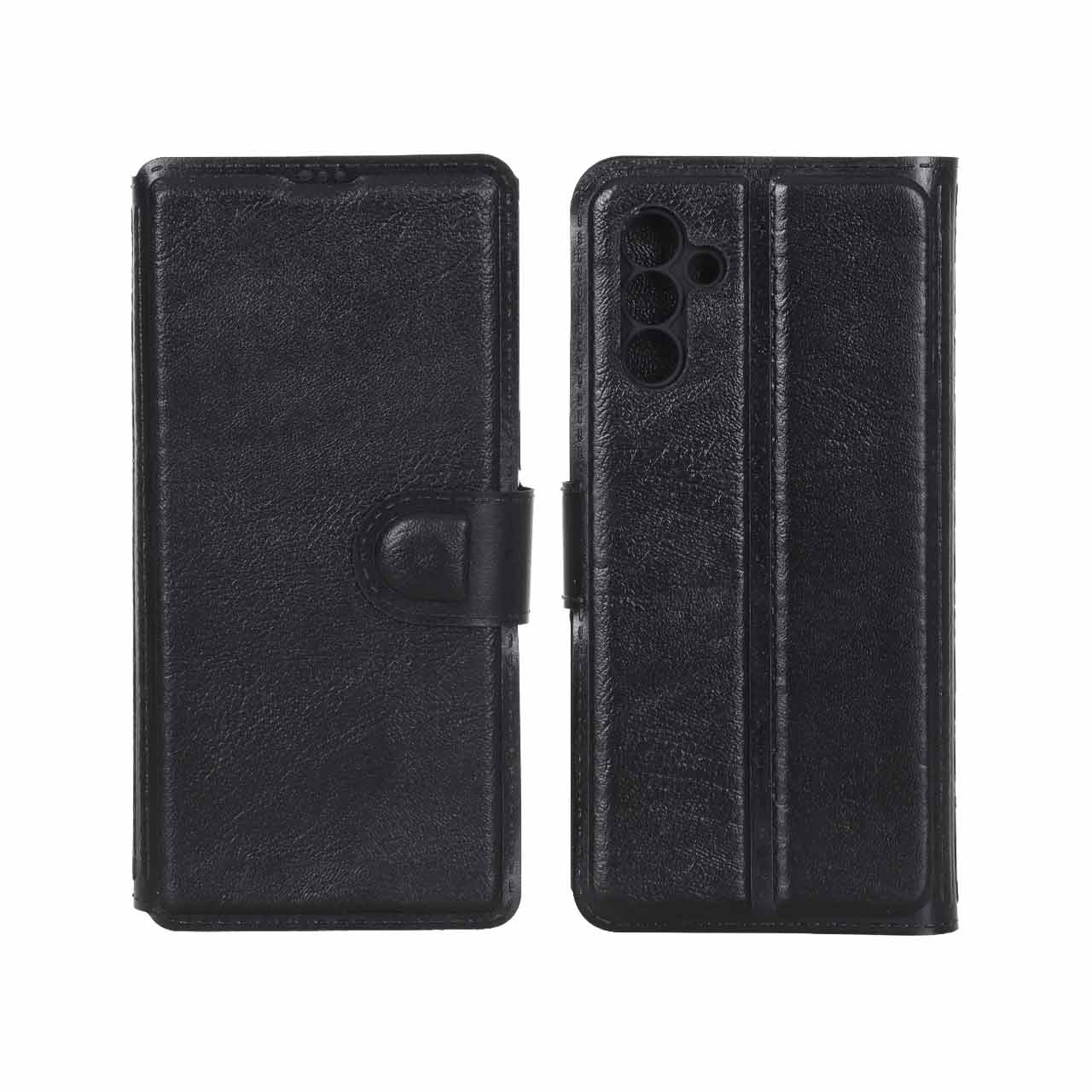 کیف موبایل چرمی مگنتی محافظ لنزدار Samsung Galaxy A13 5G / A04s / M13 4G / M23 / F13 - مشکی کد 1 - اسپه کالا کیف موبایل چرمی مگنتی محافظ لنزدار Samsung Galaxy A13 5G / A04s / M13 4G / M23 / F13 - مشکی کد 1 - تصویر 1