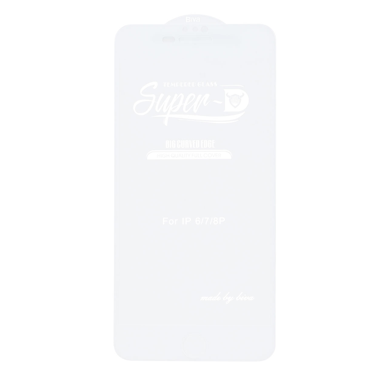 محافظ صفحه نمایش شیشه ای Apple iPhone 6 Plus / iPhone 6S Plus / iPhone 7 Plus / iPhone 8 Plus - Full Cover Super D Biva - سفید - اسپه کالا محافظ صفحه نمایش شیشه ای Apple iPhone 6 Plus / iPhone 6S Plus / iPhone 7 Plus / iPhone 8 Plus - Full Cover Super D Biva - سفید - تصویر 1