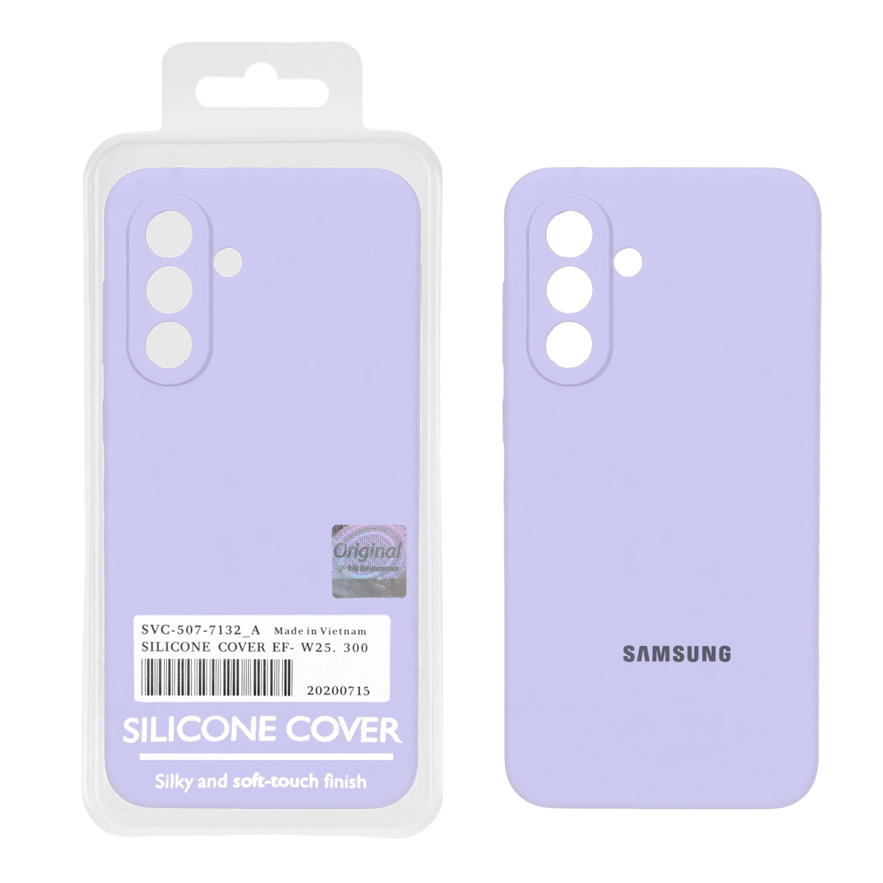 قاب سیلیکونی پاک کنی اورجینال Master Quality مدل Samsung Galaxy A37 - یاسی (پک دار) - اسپه کالا قاب سیلیکونی پاک کنی اورجینال Master Quality مدل Samsung Galaxy A37 - یاسی (پک دار) - تصویر 1