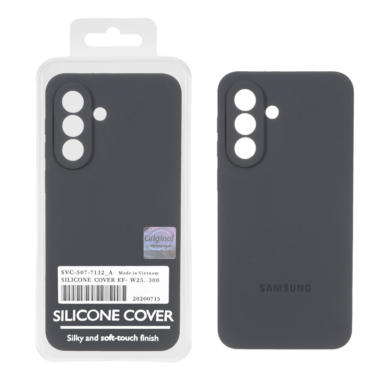 قاب سیلیکونی پاک کنی اورجینال Master Quality مدل Samsung Galaxy A37 - خاکستری (پک دار) - اسپه کالا قاب سیلیکونی پاک کنی اورجینال Master Quality مدل Samsung Galaxy A37 - خاکستری (پک دار) - تصویر 1