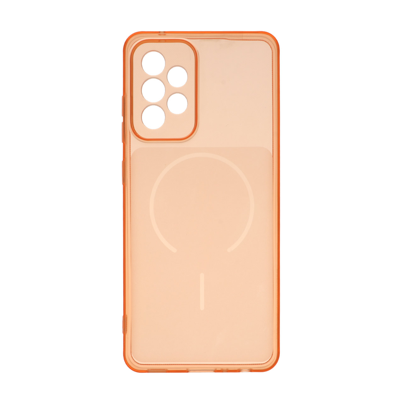 قاب ژله ای شفاف مستطیلی طرح مگ سیف محافظ لنزدار Samsung Galaxy A52 / A52s - نارنجی - اسپه کالا قاب ژله ای شفاف مستطیلی طرح مگ سیف محافظ لنزدار Samsung Galaxy A52 / A52s - نارنجی - تصویر 1