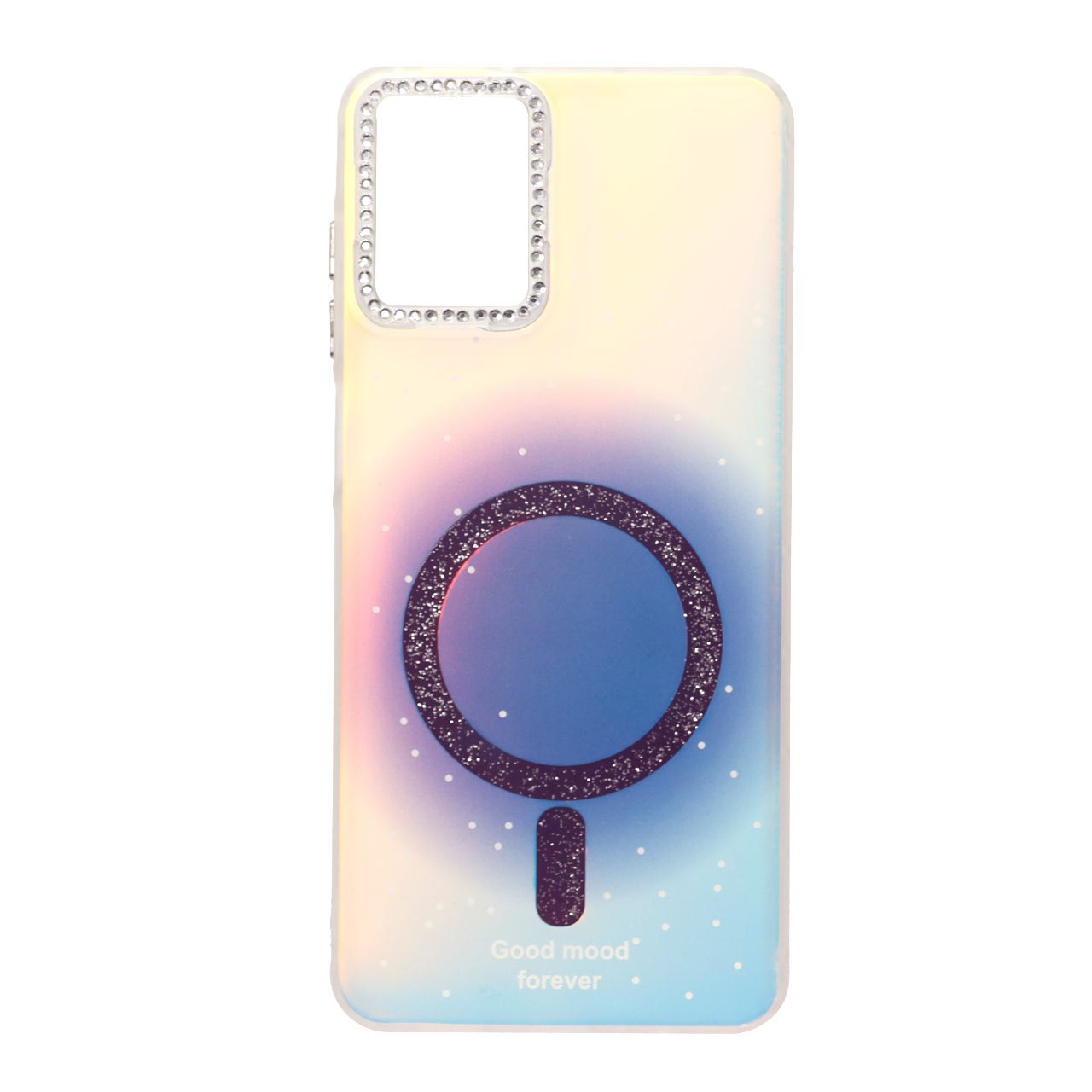 قاب Good Mood هولوگرامی لنز نگین دار طرح مگ سیف شاین Samsung Galaxy A07 - زرشکی - اسپه کالا قاب Good Mood هولوگرامی لنز نگین دار طرح مگ سیف شاین Samsung Galaxy A07 - زرشکی - تصویر 1