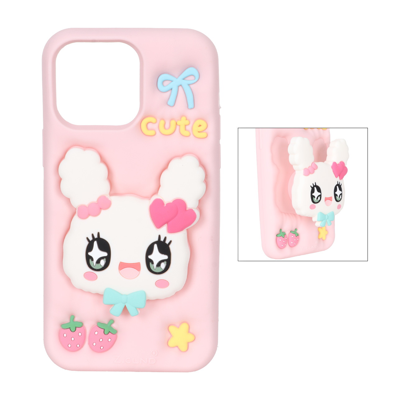قاب سیلیکونی Cute استندشو Apple iPhone 15 Pro Max / iPhone 14 Pro Max / iPhone 13 Pro Max / iPhone 12 Pro Max / iPhone 14 Plus / iPhone 15 Plus - صورتی - اسپه کالا قاب سیلیکونی Cute استندشو Apple iPhone 15 Pro Max / iPhone 14 Pro Max / iPhone 13 Pro Max / iPhone 12 Pro Max / iPhone 14 Plus / iPhone 15 Plus - صورتی - تصویر 1