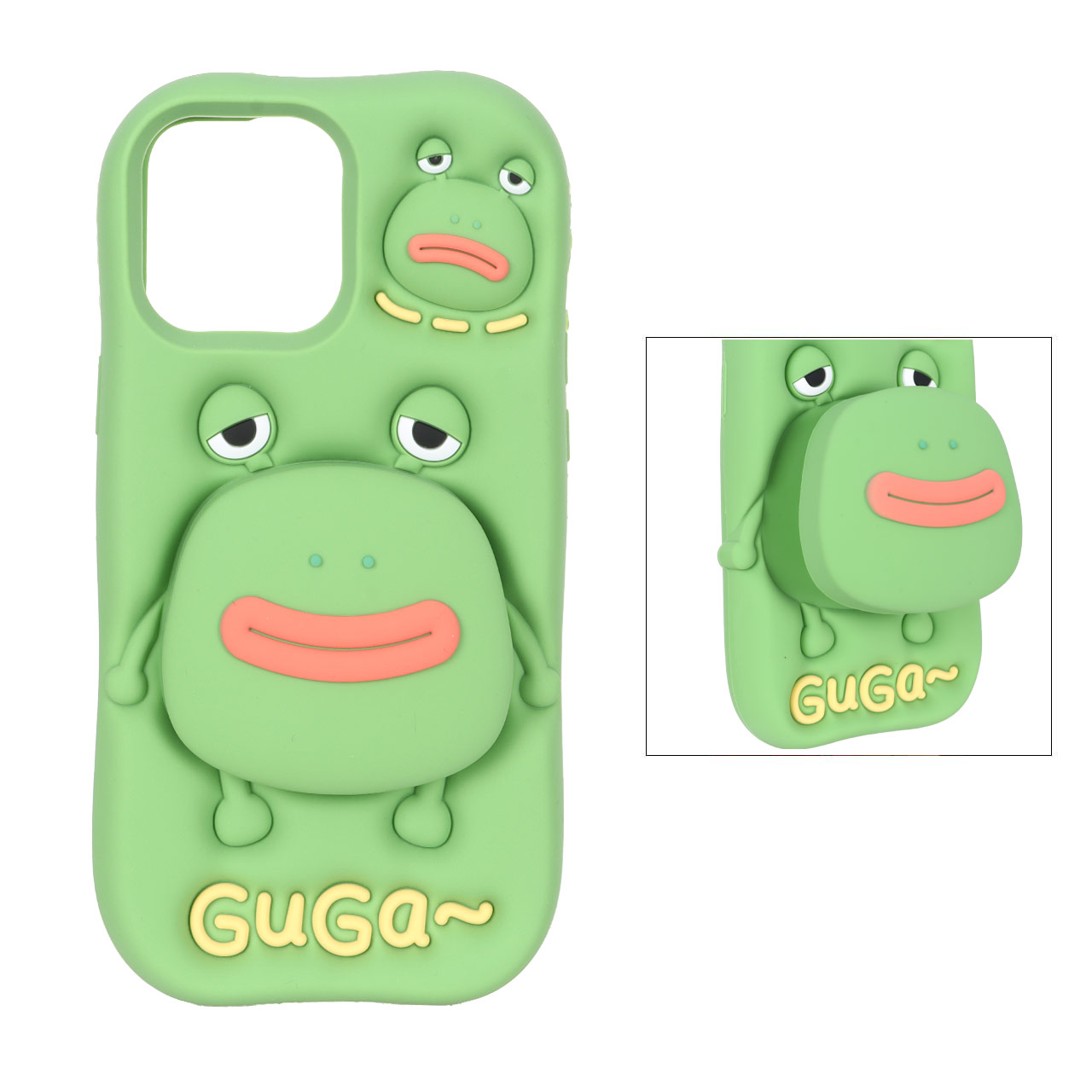 قاب Guga استند شو Apple iPhone 13 Pro Max / iPhone 12 Pro Max - سبز - اسپه کالا قاب Guga استند شو Apple iPhone 13 Pro Max / iPhone 12 Pro Max - سبز - تصویر 1