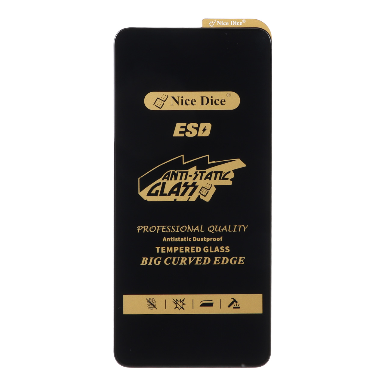 محافظ صفحه نمایش شیشه ای Full Cover ESD Anti Static - Nice Dice مدل Xiaomi Mi 14T / Mi 14T Pro - اسپه کالا محافظ صفحه نمایش شیشه ای Full Cover ESD Anti Static - Nice Dice مدل Xiaomi Mi 14T / Mi 14T Pro - تصویر 1