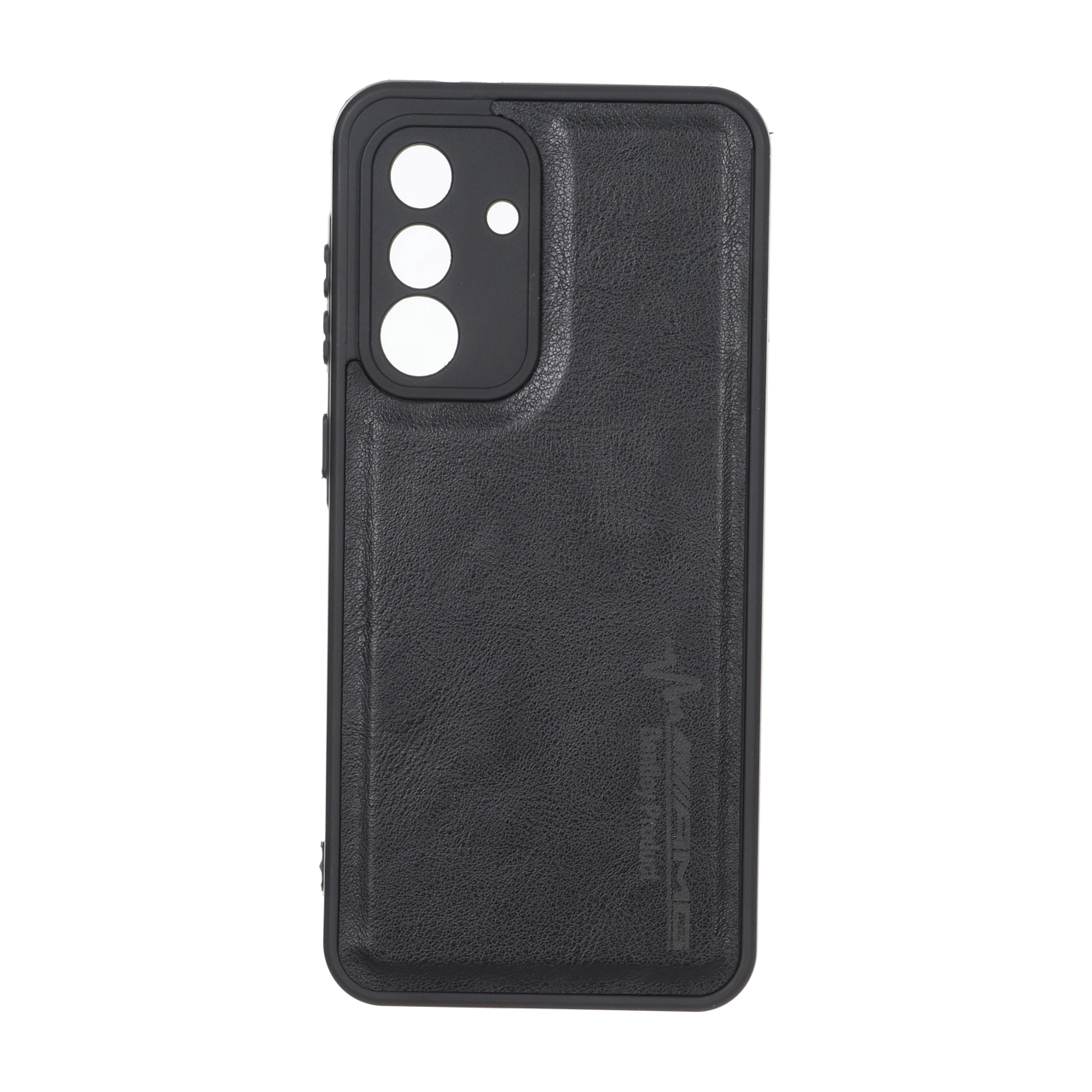 قاب طرح چرم AMG محافظ لنزدار Samsung Galaxy A37 - مشکی - اسپه کالا قاب طرح چرم AMG محافظ لنزدار Samsung Galaxy A37 - مشکی - تصویر 1