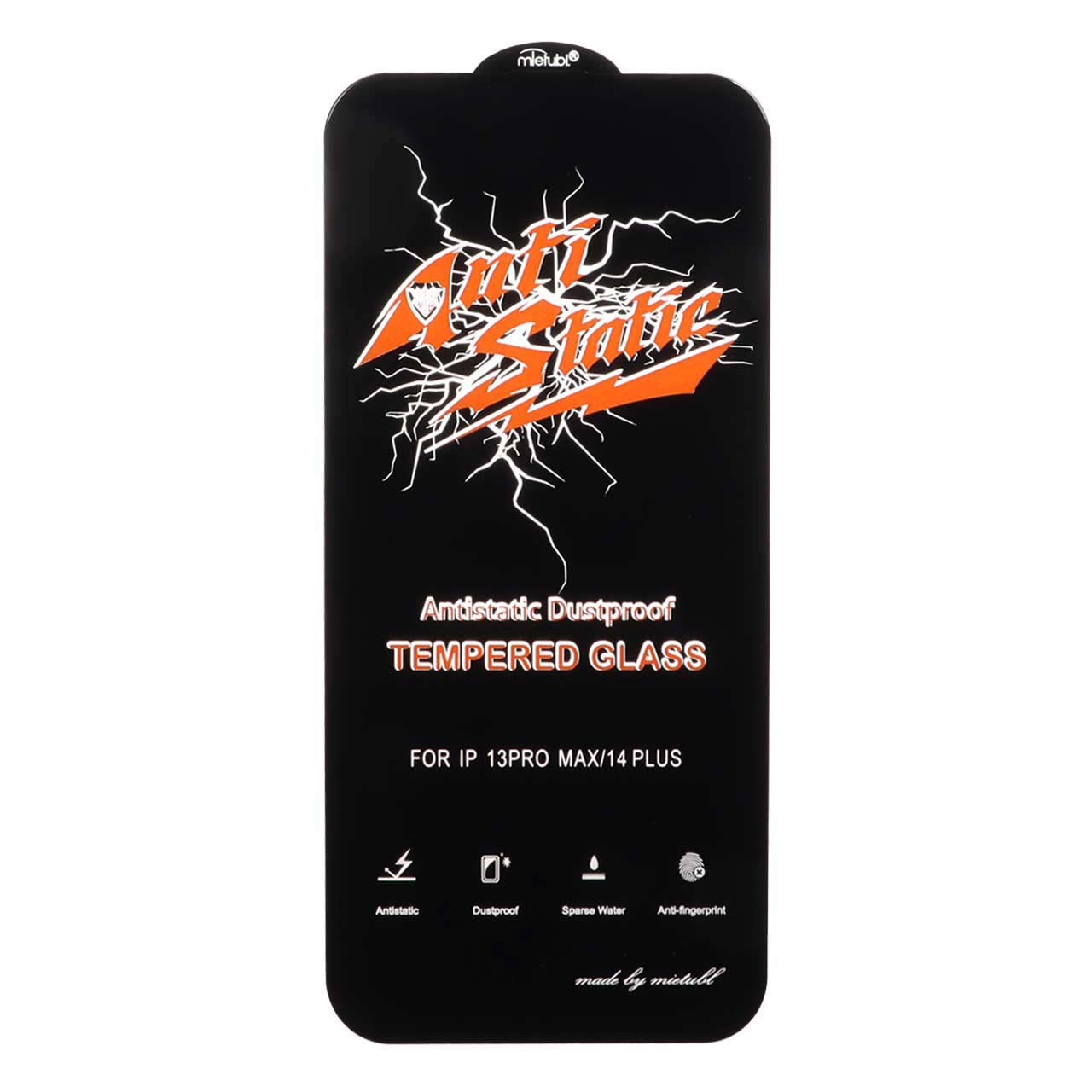 محافظ صفحه نمایش شیشه ای Full Cover Anti Static Mietubl مدل ORG - Apple iPhone 13 Pro Max / iPhone 14 Plus - اسپه کالا محافظ صفحه نمایش شیشه ای Full Cover Anti Static Mietubl مدل ORG - Apple iPhone 13 Pro Max / iPhone 14 Plus - تصویر 1