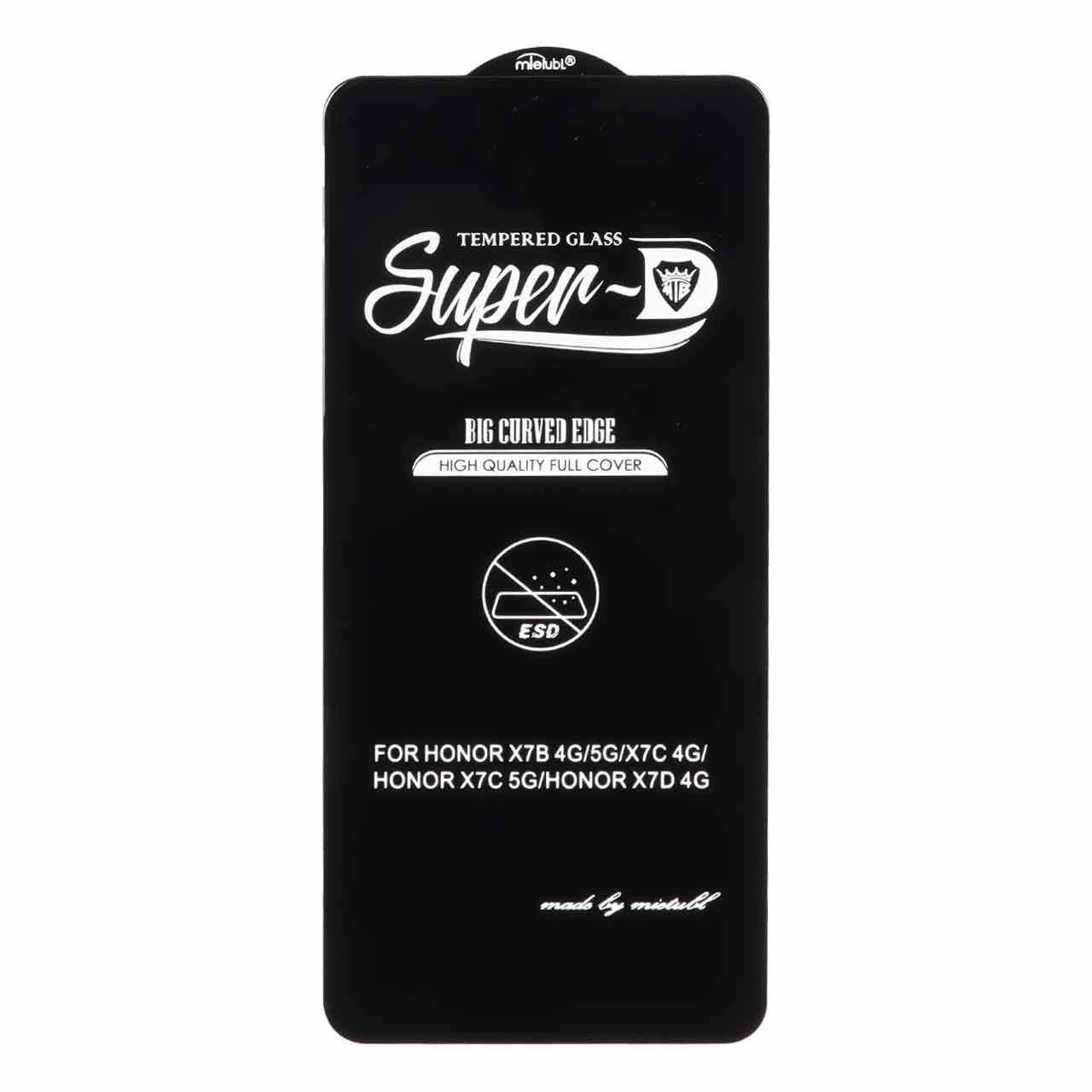 محافظ صفحه نمایش شیشه ای Full Cover Super D Mietubl - ESD مدل ORG - Honor X7D - اسپه کالا محافظ صفحه نمایش شیشه ای Full Cover Super D Mietubl - ESD مدل ORG - Honor X7D - تصویر 1