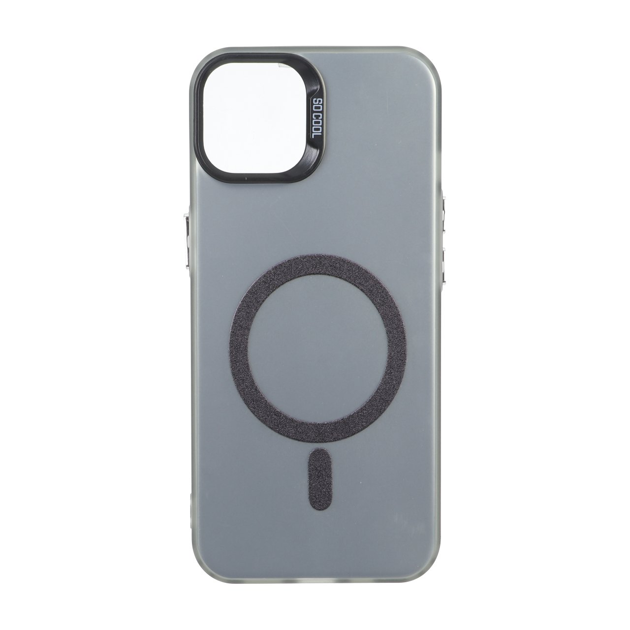 قاب SO COOL براق طرح مگ سیف Apple iPhone 13 / iPhone 14 - مشکی - اسپه کالا قاب SO COOL براق طرح مگ سیف Apple iPhone 13 / iPhone 14 - مشکی - تصویر 1