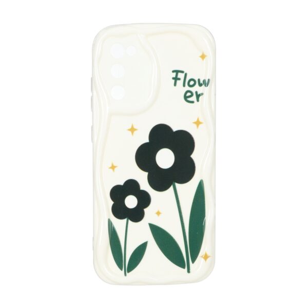 قاب کنگره ای ژله ای طرح دار محافظ لنزدار Samsung Galaxy S20 FE - کد 72