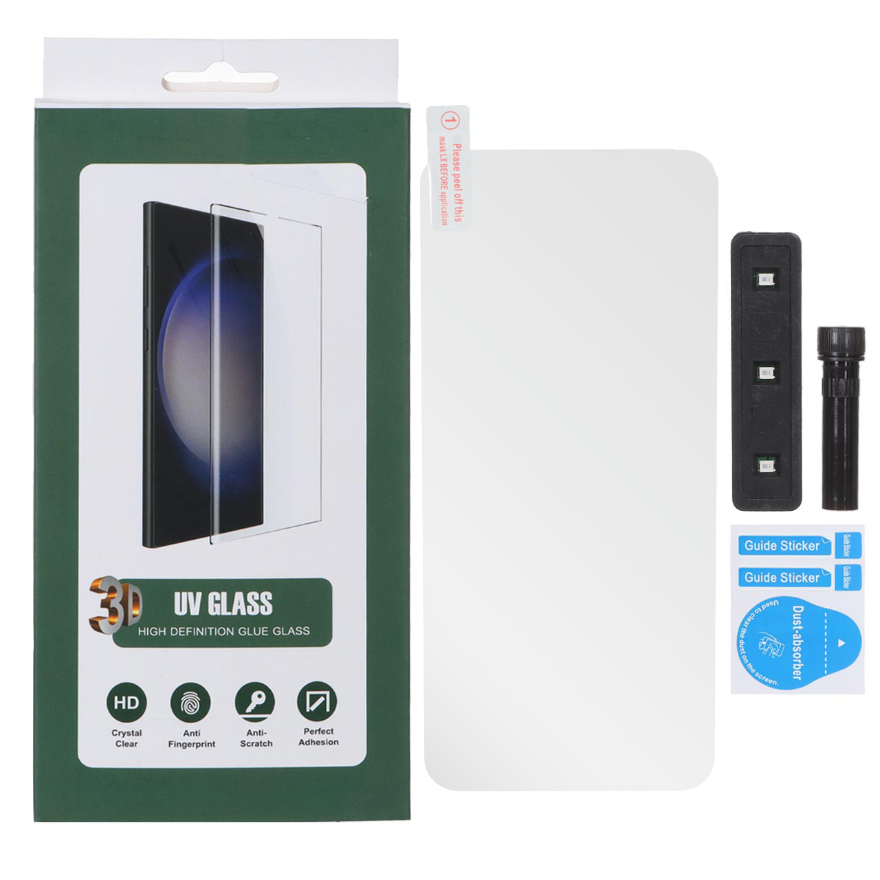 محافظ صفحه نمایش شیشه ای UV 3D Glass مدل Xiaomi Mi 13 Lite (پک دار) - اسپه کالا محافظ صفحه نمایش شیشه ای UV 3D Glass مدل Xiaomi Mi 13 Lite (پک دار) - تصویر 1