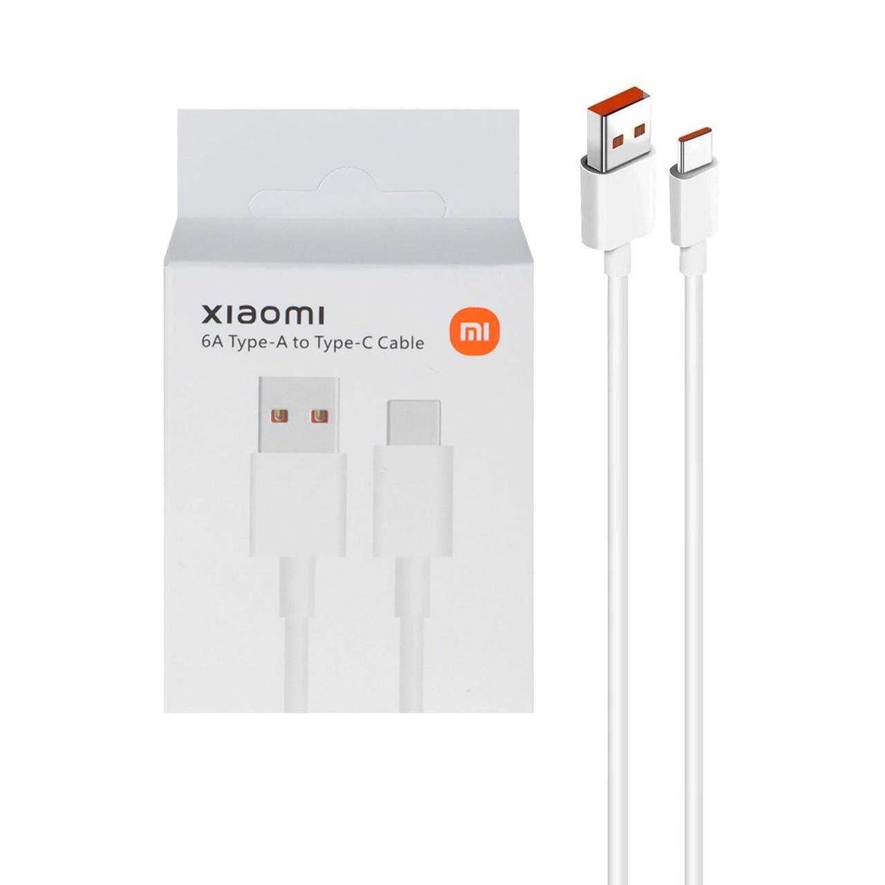 کابل شارژ فست Xiaomi Type-C 6A - سفید - MMX - اسپه کالا کابل شارژ فست Xiaomi Type-C 6A - سفید - MMX - تصویر 1