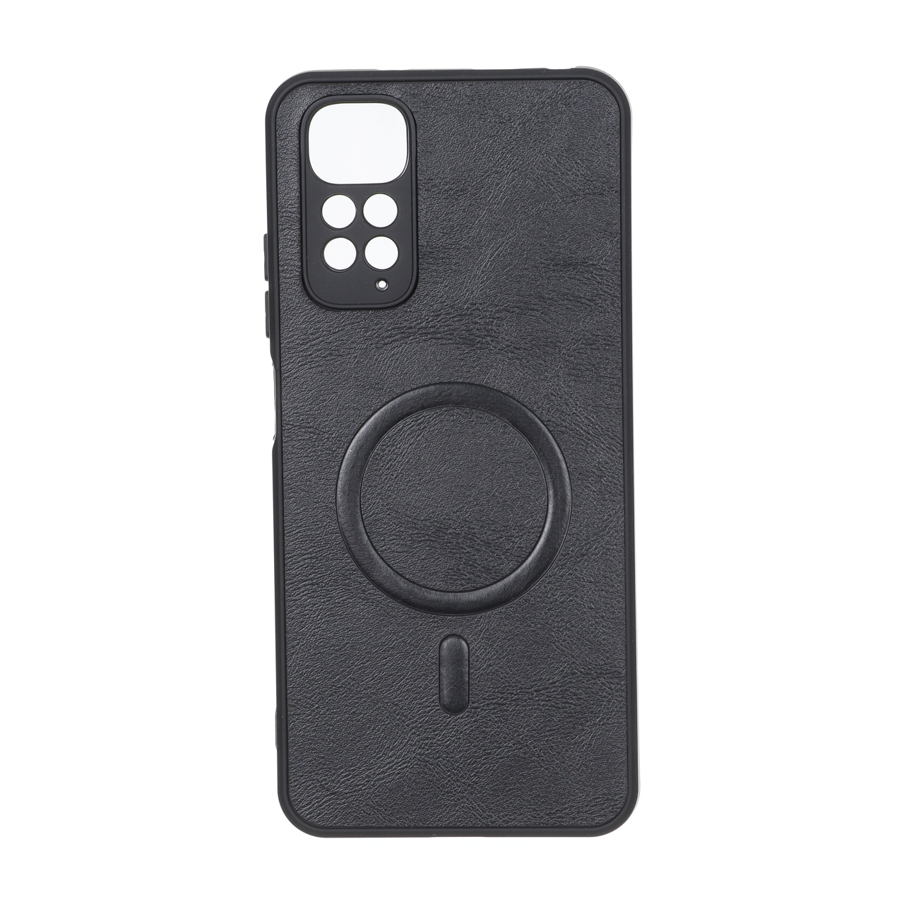 قاب چرمی طرح مگ سیف محافظ لنزدار Xiaomi Redmi Note 11 4G / Redmi Note 11S - مشکی - اسپه کالا قاب چرمی طرح مگ سیف محافظ لنزدار Xiaomi Redmi Note 11 4G / Redmi Note 11S - مشکی - تصویر 1