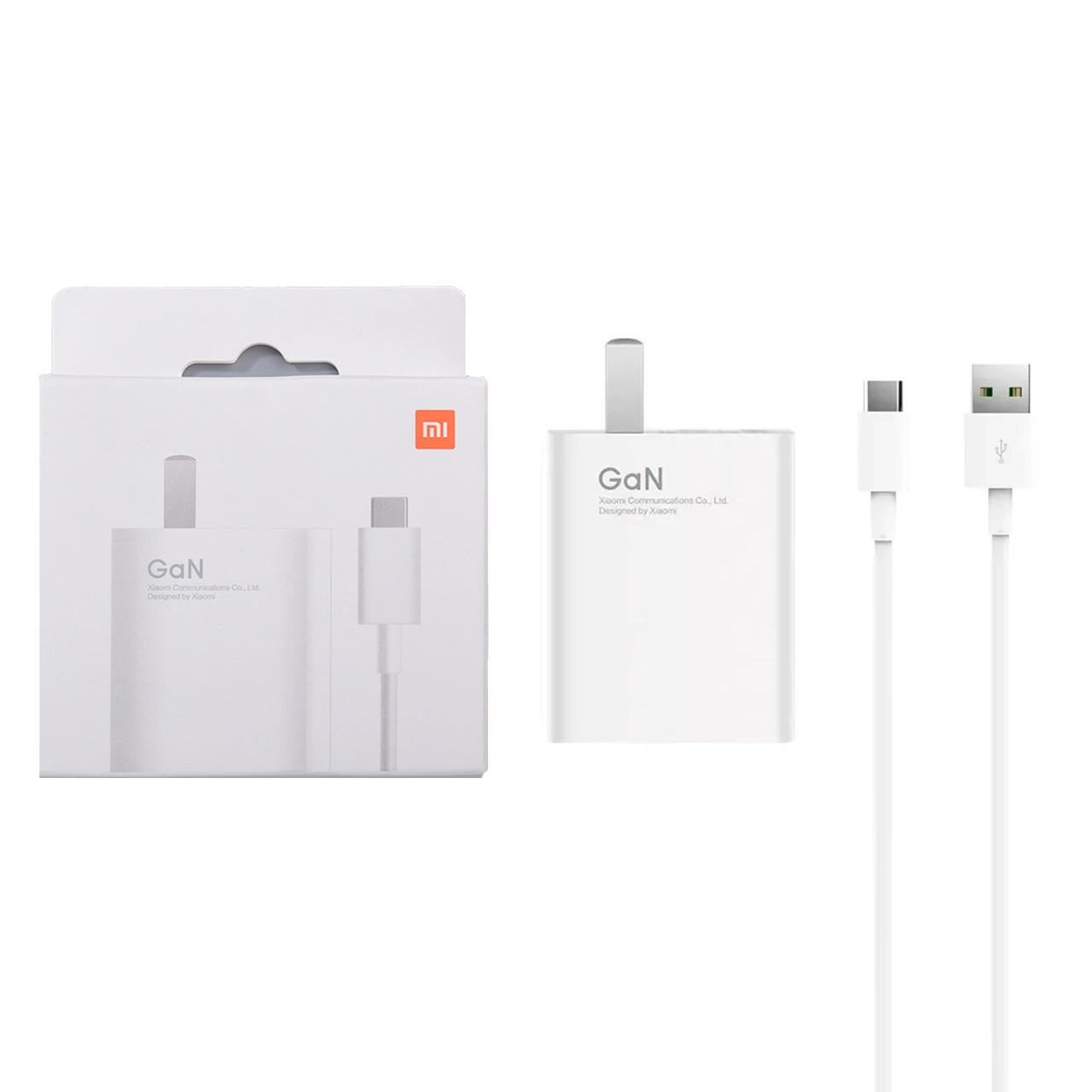 شارژر دیواری فست تک پورت Xiaomi مدل MDY-12-EQ 55W - به همراه کابل شارژ Type-C - سفید - اسپه کالا شارژر دیواری فست تک پورت Xiaomi مدل MDY-12-EQ 55W - به همراه کابل شارژ Type-C - سفید - تصویر 1