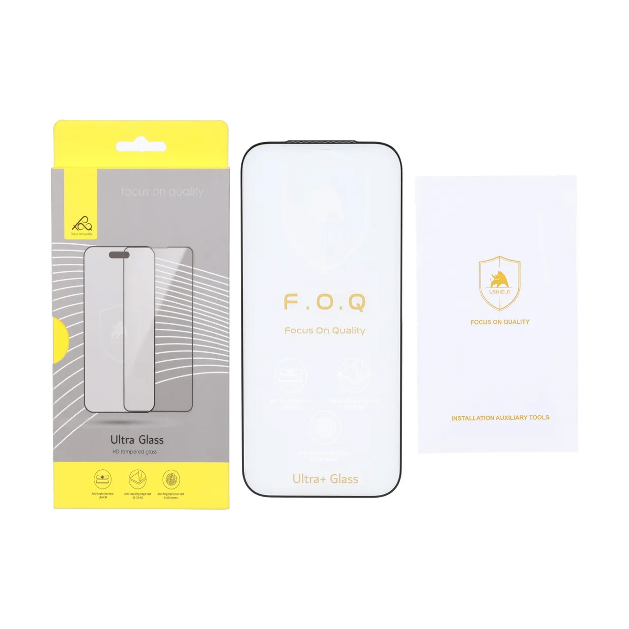 محافظ صفحه نمایش شیشه ای اورجینال Ultra Glass Ushield مدل Apple iPhone 17 Pro Max (پک دار) - اسپه کالا محافظ صفحه نمایش شیشه ای اورجینال Ultra Glass Ushield مدل Apple iPhone 17 Pro Max (پک دار) - تصویر 1