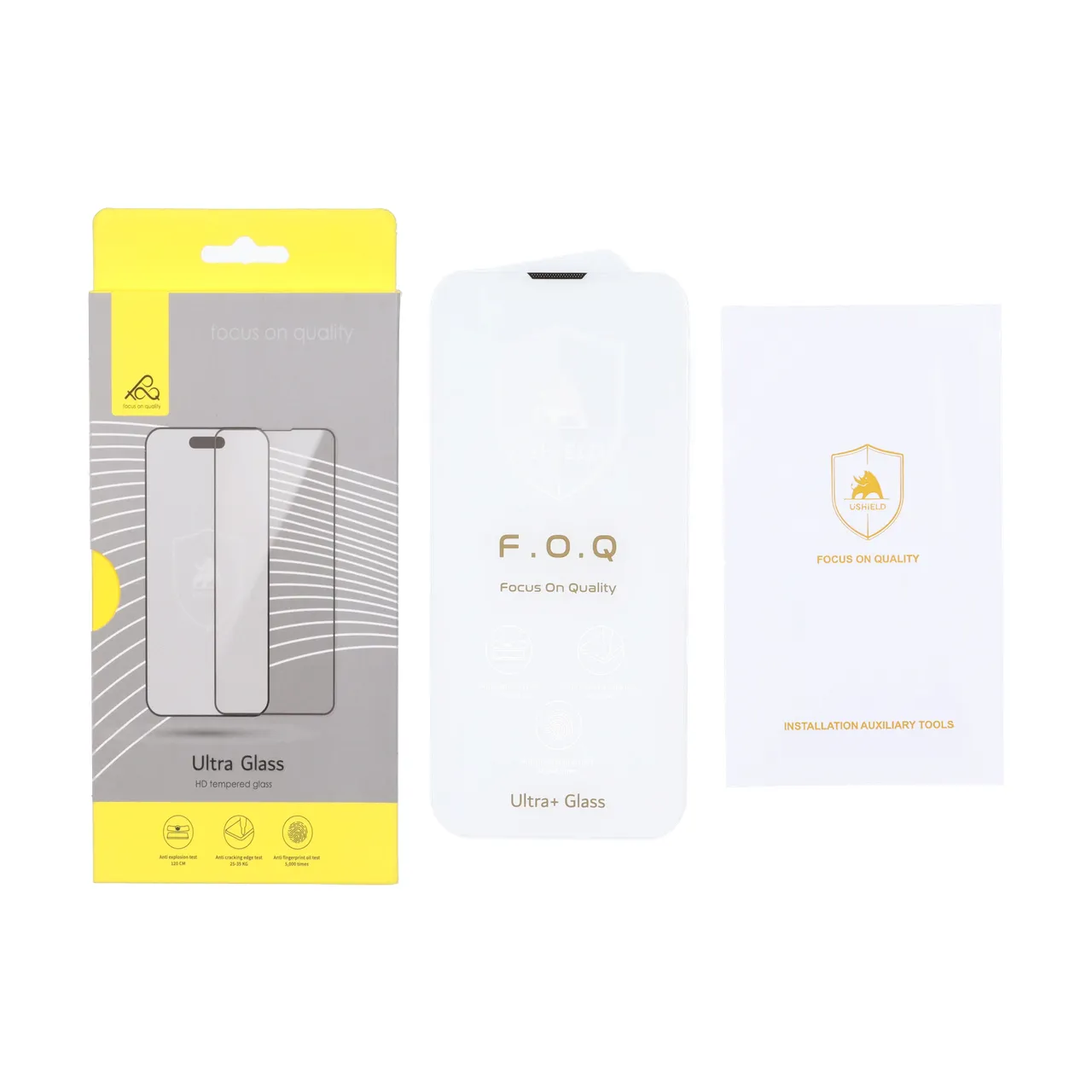 محافظ صفحه نمایش شیشه ای اورجینال بدون حاشیه Ultra Glass Ushield مدل Apple iPhone 13 / iPhone 13 Pro / iPhone 14 / 16e (پک دار) - اسپه کالا محافظ صفحه نمایش شیشه ای اورجینال بدون حاشیه Ultra Glass Ushield مدل Apple iPhone 13 / iPhone 13 Pro / iPhone 14 / 16e (پک دار) - تصویر 1