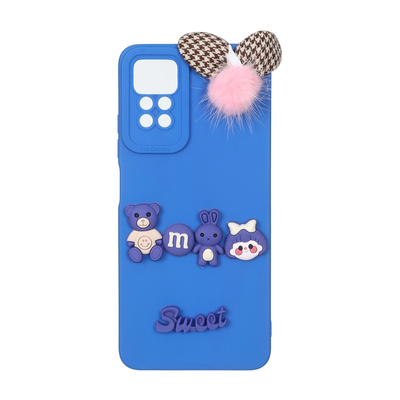 قاب برجسته عروسکی پشمی Sweet مدل Xiaomi Redmi Note 12 Pro 4G / Redmi Note 11 Pro - آبی کاربنی - اسپه کالا قاب برجسته عروسکی پشمی Sweet مدل Xiaomi Redmi Note 12 Pro 4G / Redmi Note 11 Pro - آبی کاربنی - تصویر 1