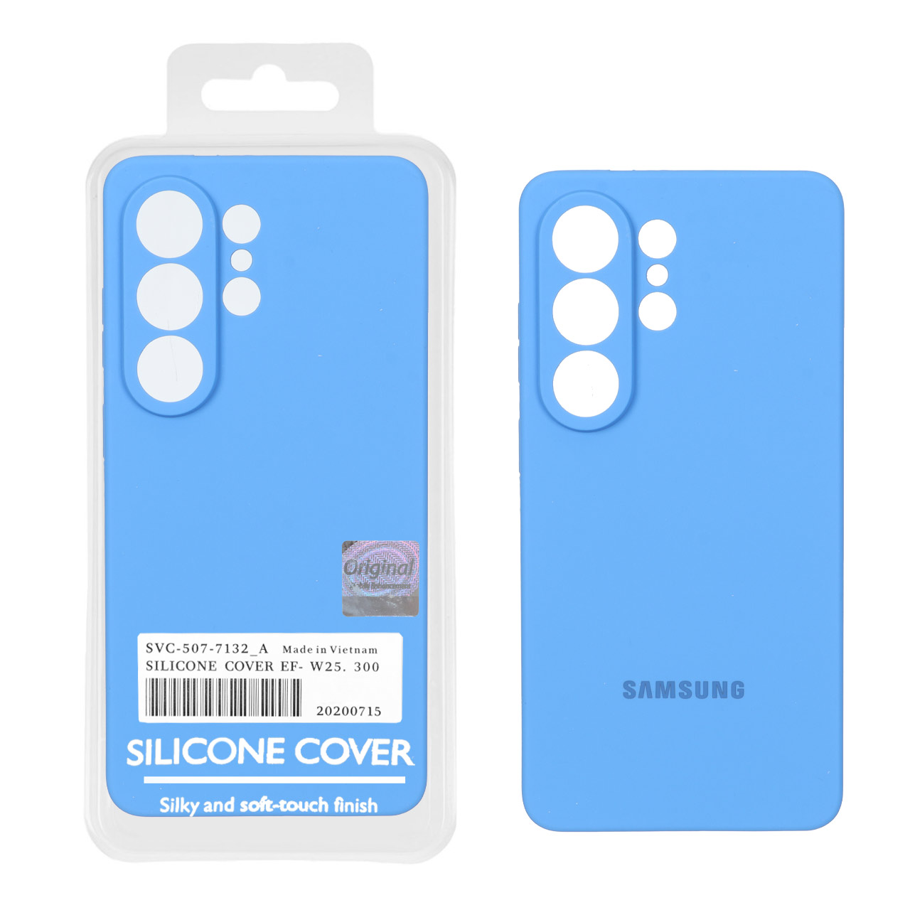 قاب سیلیکونی پاک کنی اورجینال Master Quality مدل Samsung Galaxy S26 Ultra - آبی (پک دار) - اسپه کالا قاب سیلیکونی پاک کنی اورجینال Master Quality مدل Samsung Galaxy S26 Ultra - آبی (پک دار) - تصویر 1