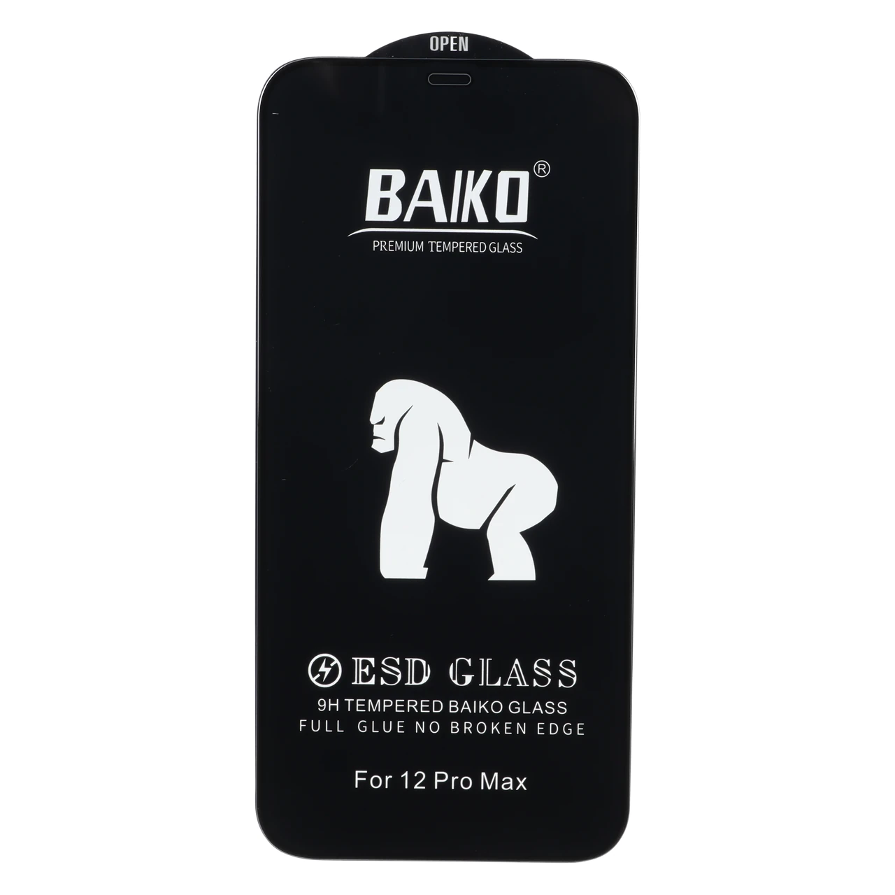 محافظ صفحه نمایش شیشه ای Anti Static - ESD Baiko مدل Apple iPhone 12 Pro Max - اسپه کالا محافظ صفحه نمایش شیشه ای Anti Static - ESD Baiko مدل Apple iPhone 12 Pro Max - تصویر 1