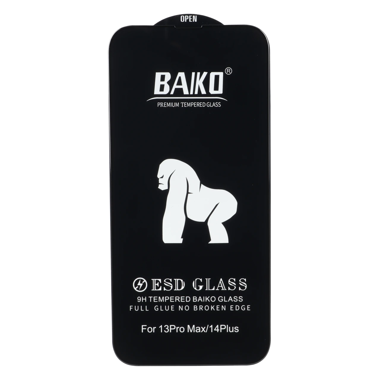 محافظ صفحه نمایش شیشه ای Anti Static - ESD Baiko مدل Apple iPhone 13 Pro Max / iPhone 14 Plus - اسپه کالا محافظ صفحه نمایش شیشه ای Anti Static - ESD Baiko مدل Apple iPhone 13 Pro Max / iPhone 14 Plus - تصویر 1