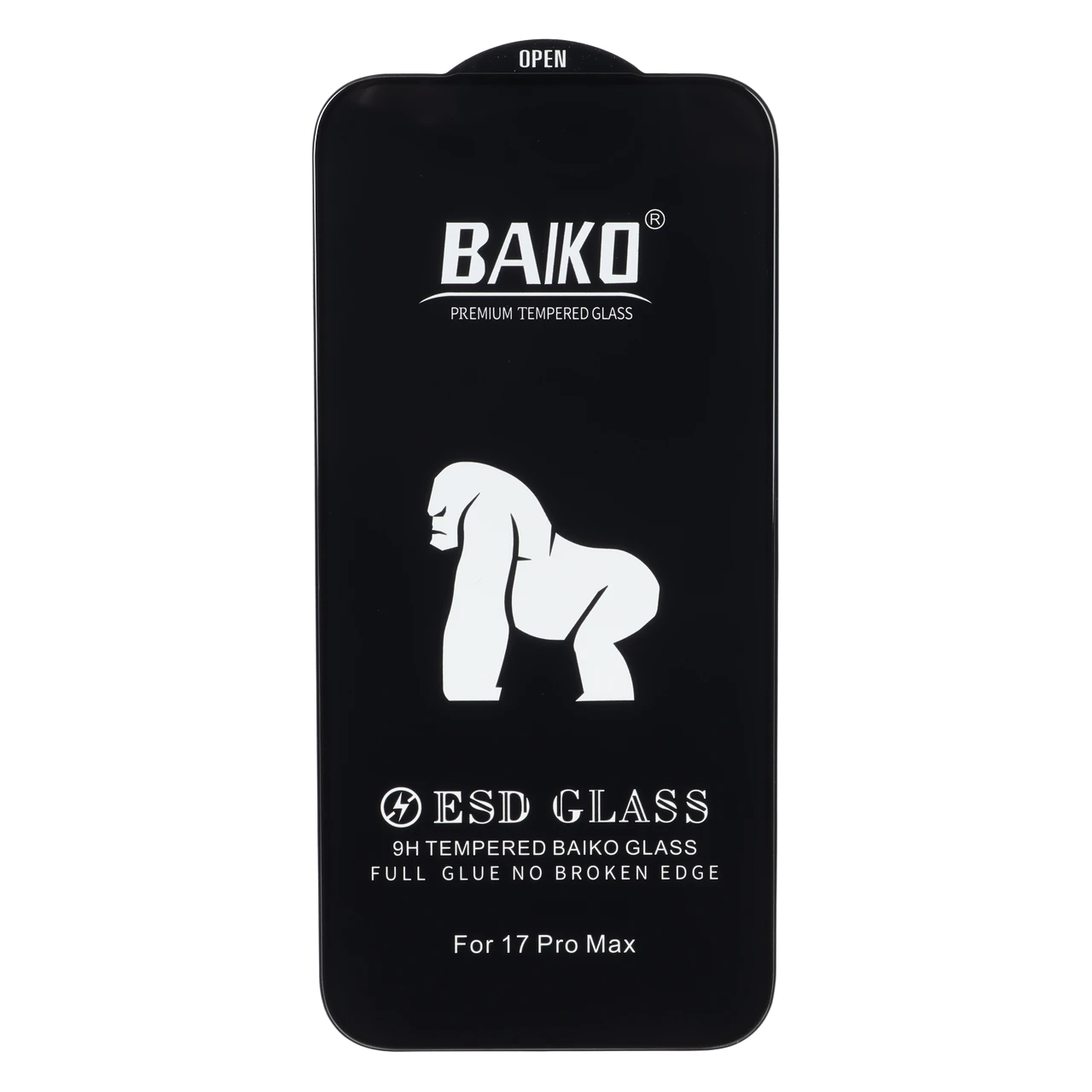 محافظ صفحه نمایش شیشه ای Anti Static - ESD Baiko مدل Apple iPhone 17 Pro Max - اسپه کالا محافظ صفحه نمایش شیشه ای Anti Static - ESD Baiko مدل Apple iPhone 17 Pro Max - تصویر 1