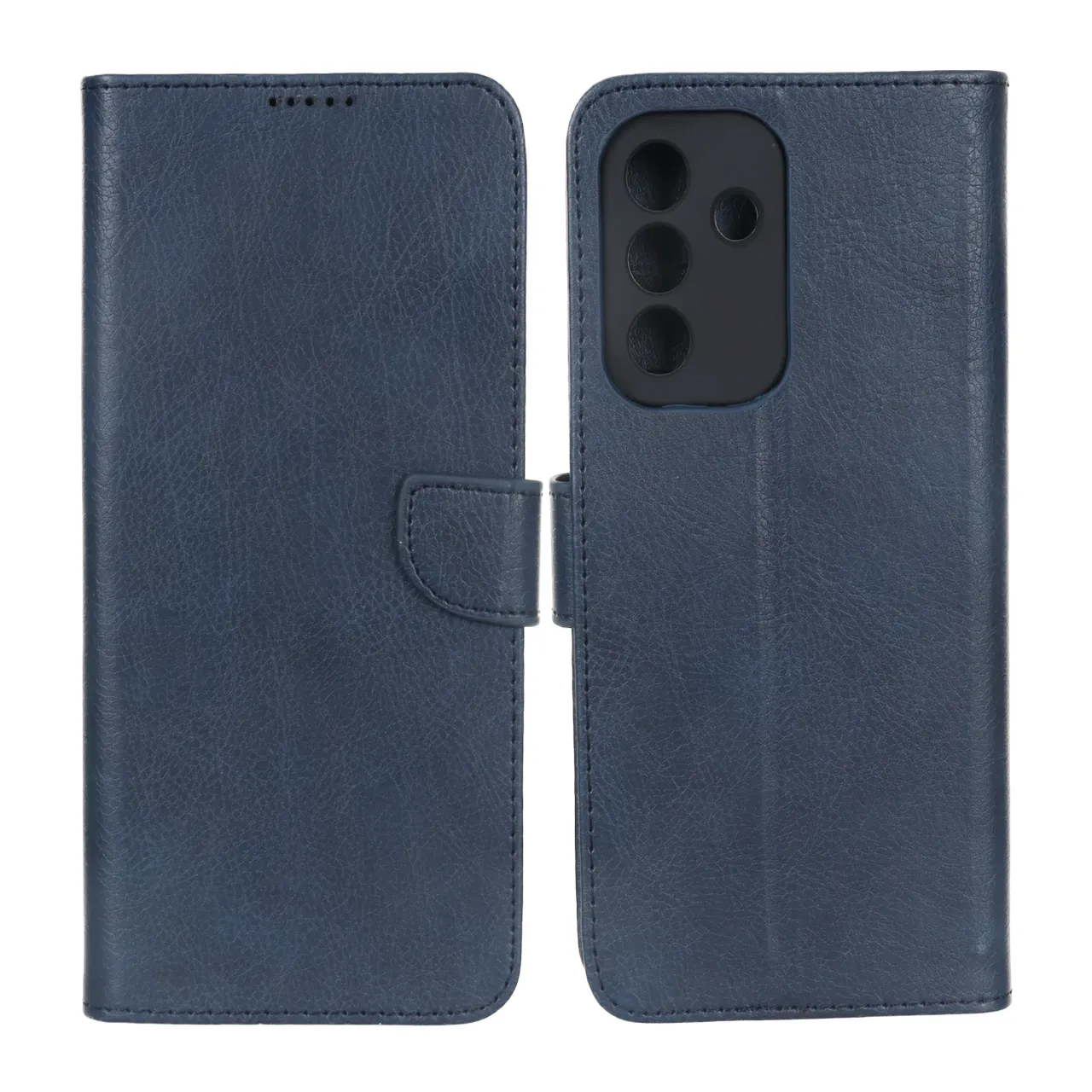 کیف چرمی موبایل مگنتی محافظ لنزدار KRF مدل Samsung Galaxy A56 / A36 - سرمه ای - اسپه کالا کیف چرمی موبایل مگنتی محافظ لنزدار KRF مدل Samsung Galaxy A56 / A36 - سرمه ای - تصویر 1