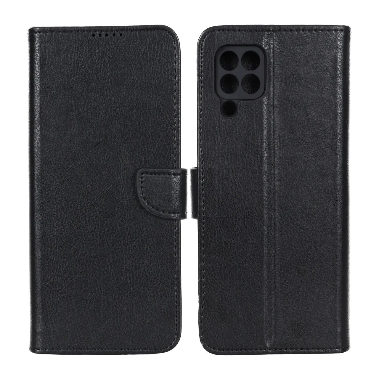 کیف چرمی موبایل مگنتی محافظ لنزدار KRF مدل Samsung Galaxy A22 4G / M22 / M32 4G / F22 - مشکی - اسپه کالا کیف چرمی موبایل مگنتی محافظ لنزدار KRF مدل Samsung Galaxy A22 4G / M22 / M32 4G / F22 - مشکی - تصویر 1