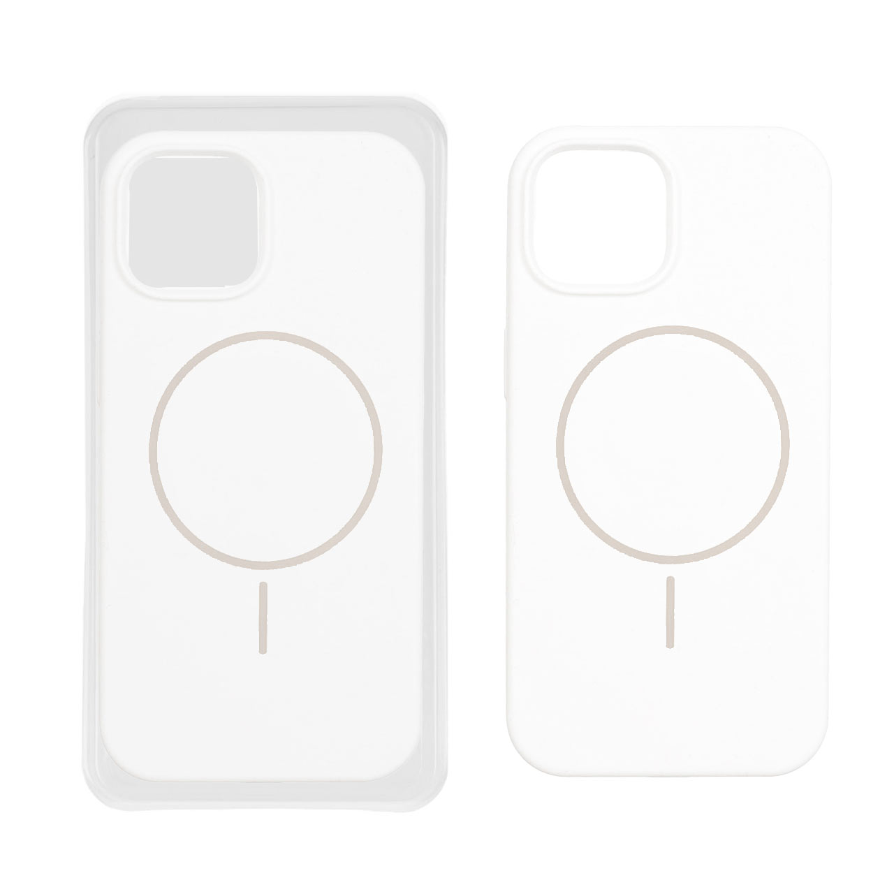 قاب سیلیکونی پاک کنی اورجینال Magsafe مدل Apple iPhone 13 / iPhone 14 - سفید (پک دار) - اسپه کالا قاب سیلیکونی پاک کنی اورجینال Magsafe مدل Apple iPhone 13 / iPhone 14 - سفید (پک دار) - تصویر 1