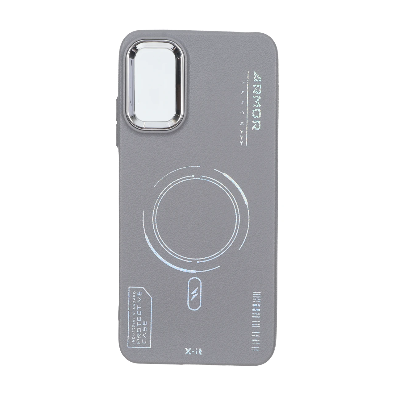 قاب Armor لنز متال Texture طرح مگ سیف Xiaomi Poco M3 Pro / Redmi Note 10 5G / Redmi Note 11 SE - خاکستری - اسپه کالا قاب Armor لنز متال Texture طرح مگ سیف Xiaomi Poco M3 Pro / Redmi Note 10 5G / Redmi Note 11 SE - خاکستری - تصویر 1