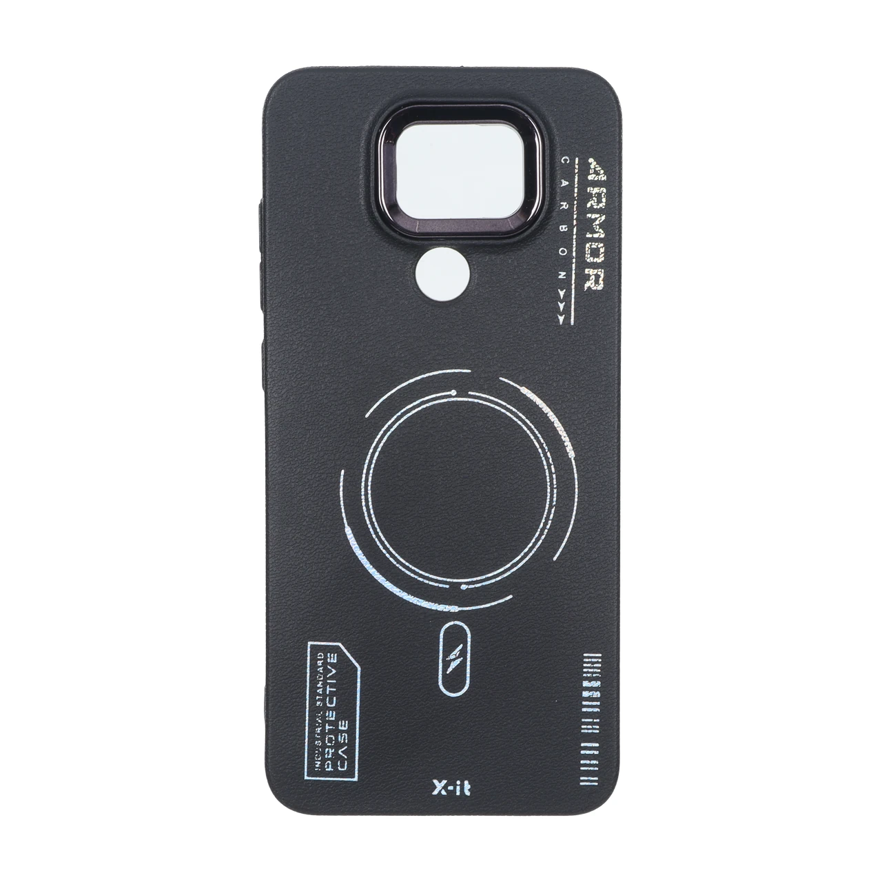 قاب Armor لنز متال Texture طرح مگ سیف Xiaomi Redmi Note 9 / Redmi 10X 5G / Redmi 10X Pro 5G - مشکی - اسپه کالا قاب Armor لنز متال Texture طرح مگ سیف Xiaomi Redmi Note 9 / Redmi 10X 5G / Redmi 10X Pro 5G - مشکی - تصویر 1