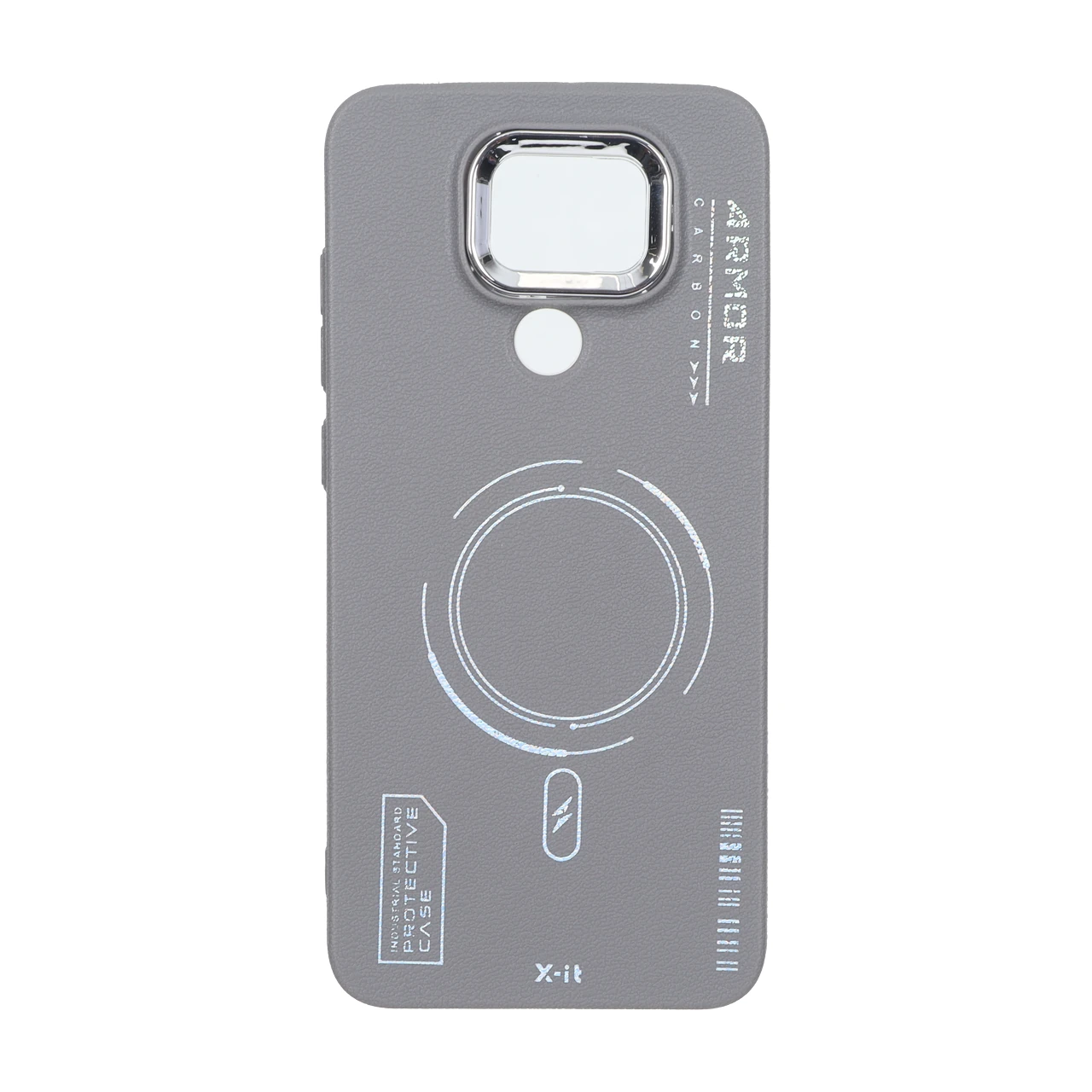 قاب Armor لنز متال Texture طرح مگ سیف Xiaomi Redmi Note 9 / Redmi 10X 5G / Redmi 10X Pro 5G - خاکستری - اسپه کالا قاب Armor لنز متال Texture طرح مگ سیف Xiaomi Redmi Note 9 / Redmi 10X 5G / Redmi 10X Pro 5G - خاکستری - تصویر 1