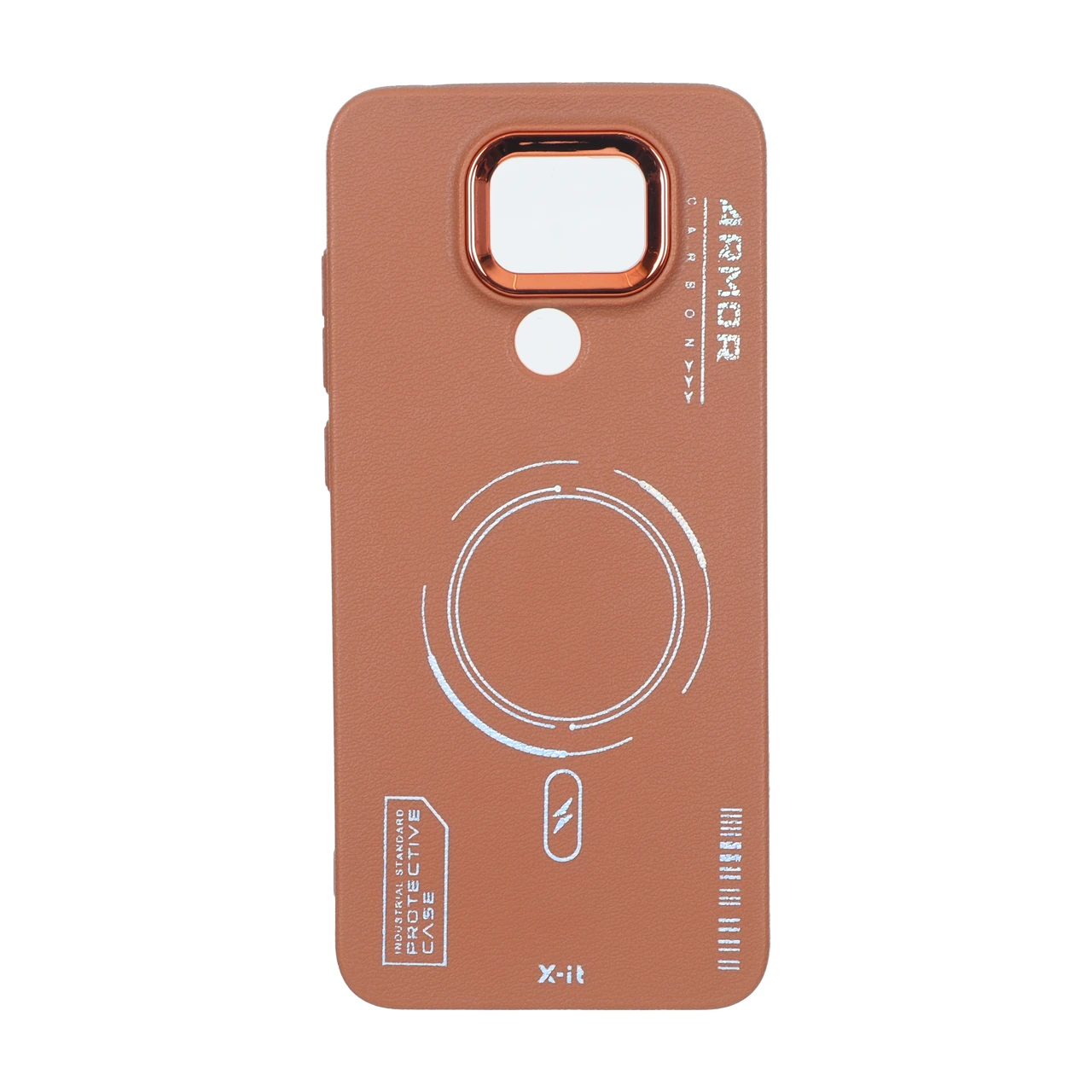 قاب Armor لنز متال Texture طرح مگ سیف Xiaomi Redmi Note 9 / Redmi 10X 5G / Redmi 10X Pro 5G - قهوه ای - اسپه کالا قاب Armor لنز متال Texture طرح مگ سیف Xiaomi Redmi Note 9 / Redmi 10X 5G / Redmi 10X Pro 5G - قهوه ای - تصویر 1
