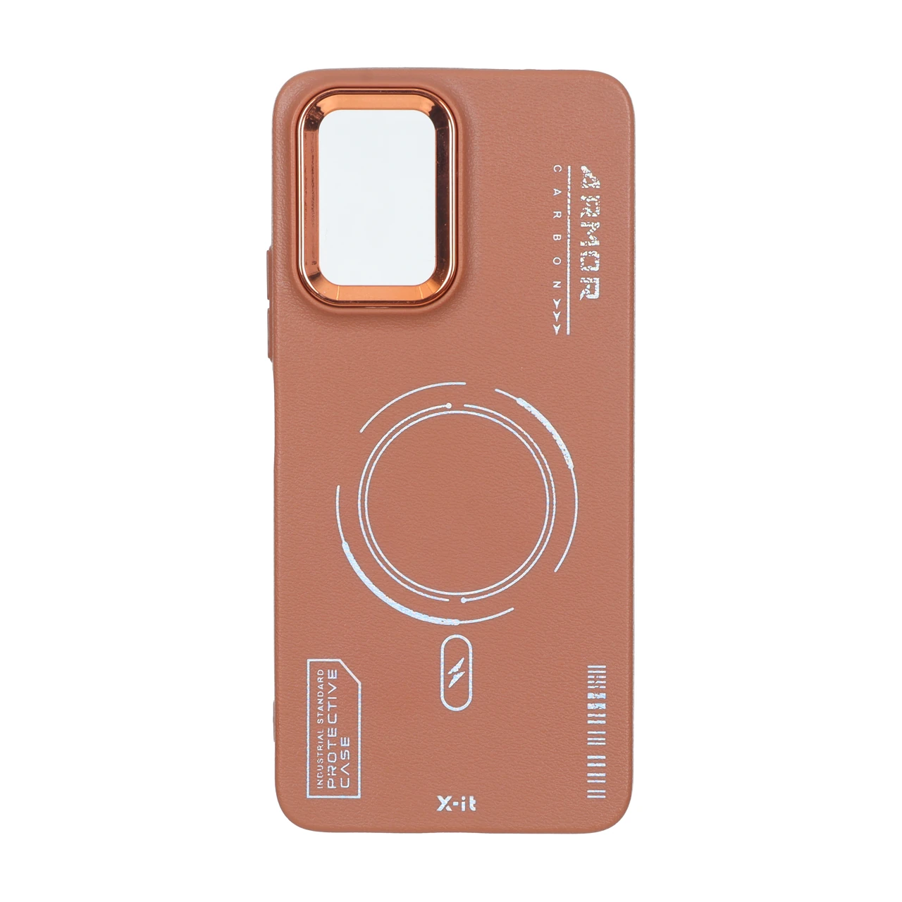 قاب Armor لنز متال Texture طرح مگ سیف Xiaomi Redmi Note 10 Pro 5G / Poco X3 GT - قهوه ای - اسپه کالا قاب Armor لنز متال Texture طرح مگ سیف Xiaomi Redmi Note 10 Pro 5G / Poco X3 GT - قهوه ای - تصویر 1