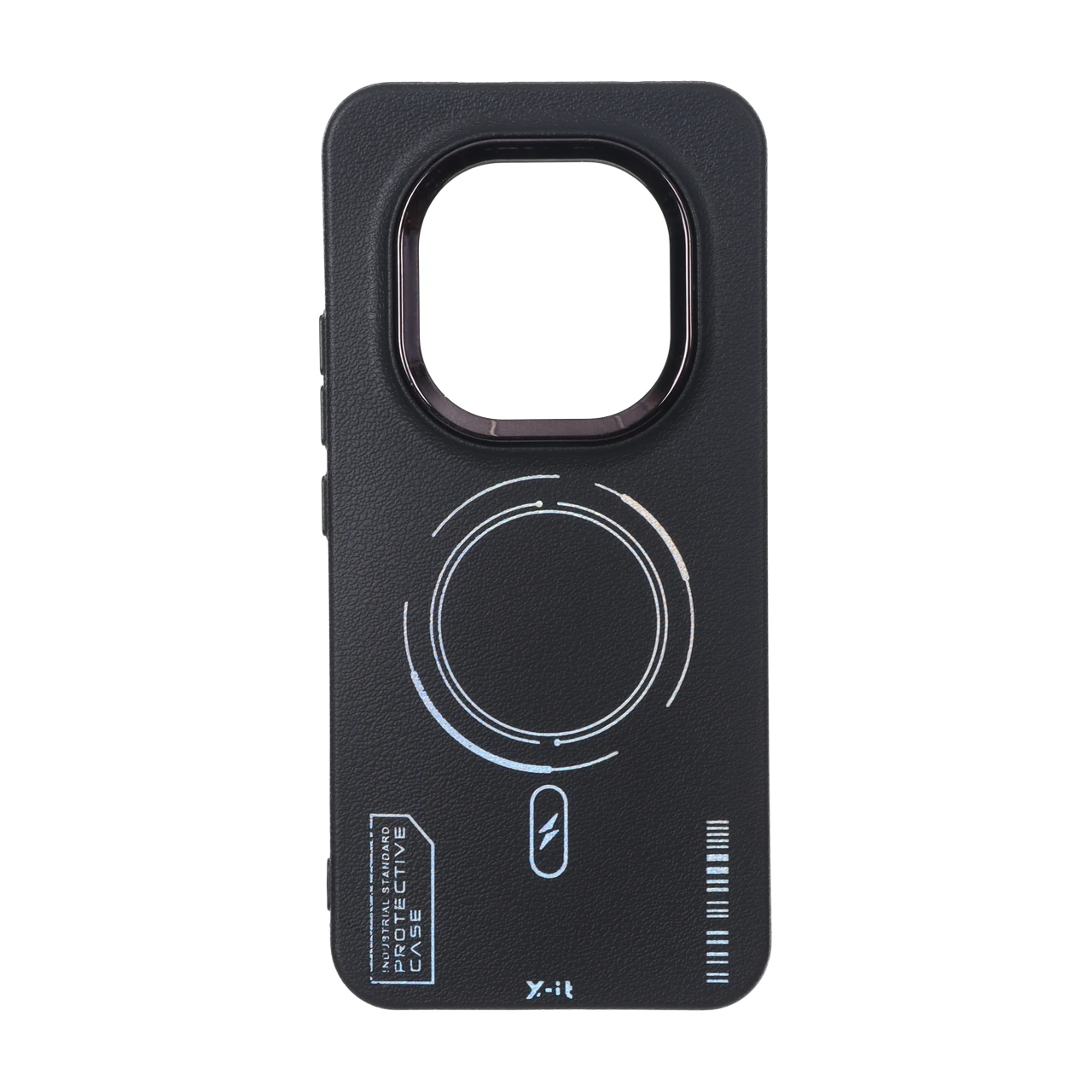 قاب Armor لنز متال Texture طرح مگ سیف Xiaomi Redmi Note 15 Pro Plus - مشکی - اسپه کالا قاب Armor لنز متال Texture طرح مگ سیف Xiaomi Redmi Note 15 Pro Plus - مشکی - تصویر 1