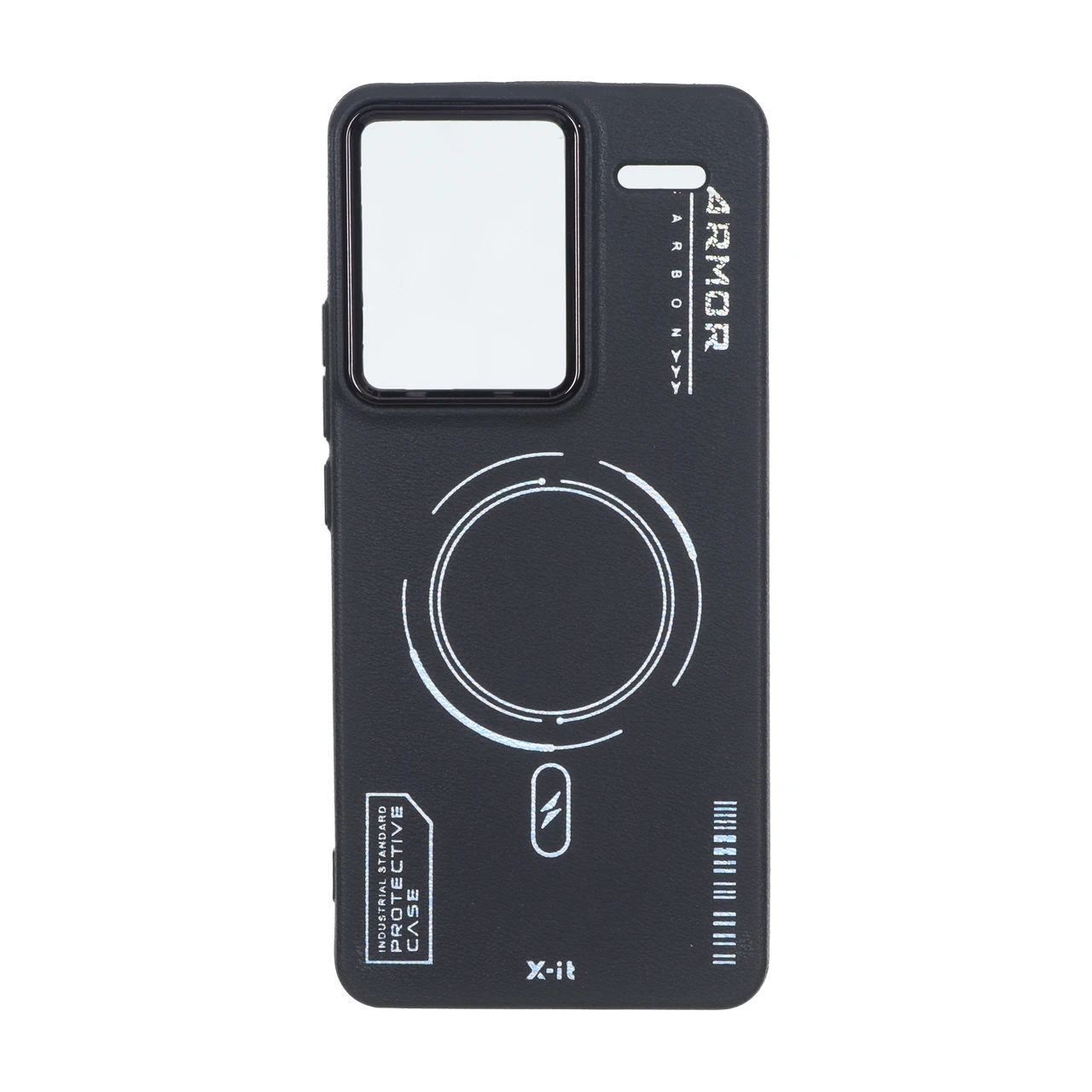 قاب Armor لنز متال Texture طرح مگ سیف Xiaomi Redmi Note 13 Pro Plus 5G - مشکی - اسپه کالا قاب Armor لنز متال Texture طرح مگ سیف Xiaomi Redmi Note 13 Pro Plus 5G - مشکی - تصویر 1