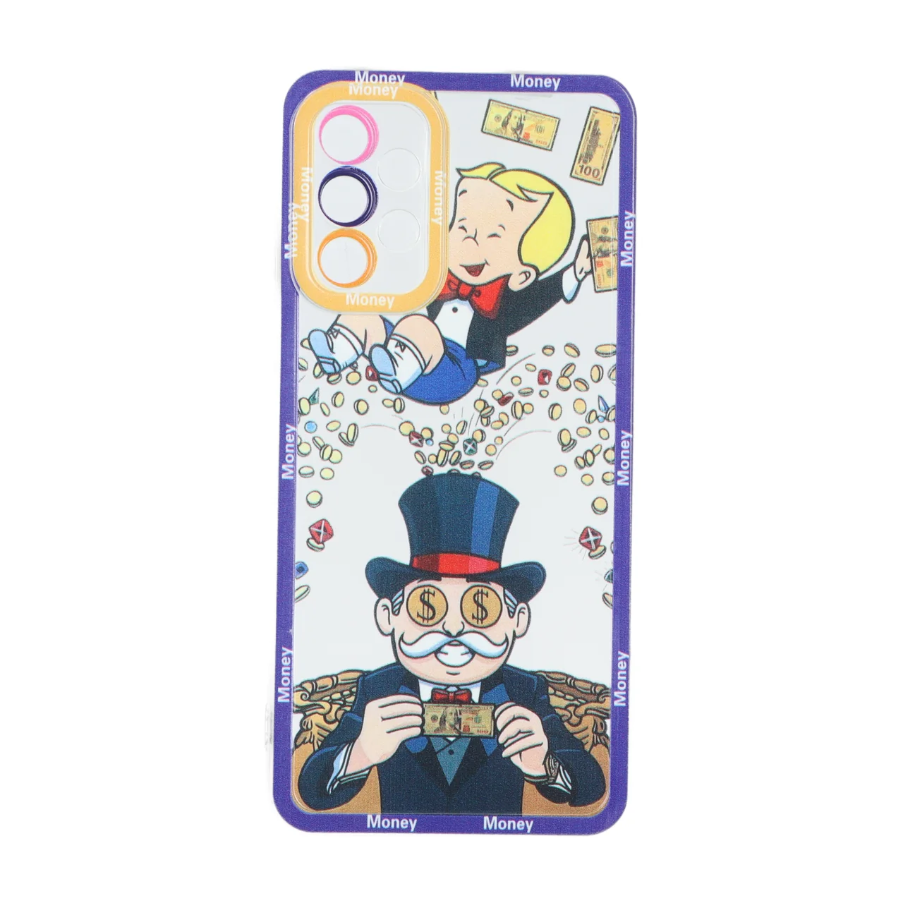 قاب ژله ای طرح دار دور رنگی Samsung Galaxy A23 - کد 57 - اسپه کالا قاب ژله ای طرح دار دور رنگی Samsung Galaxy A23 - کد 57 - تصویر 1