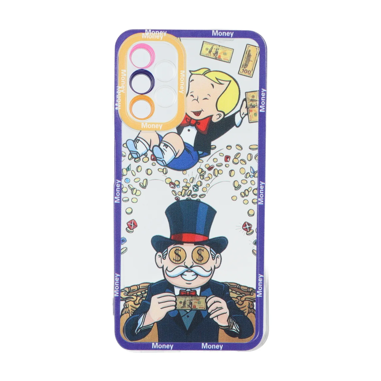 قاب ژله ای طرح دار دور رنگی Samsung Galaxy A13 4G - کد 130 - اسپه کالا قاب ژله ای طرح دار دور رنگی Samsung Galaxy A13 4G - کد 130 - تصویر 1