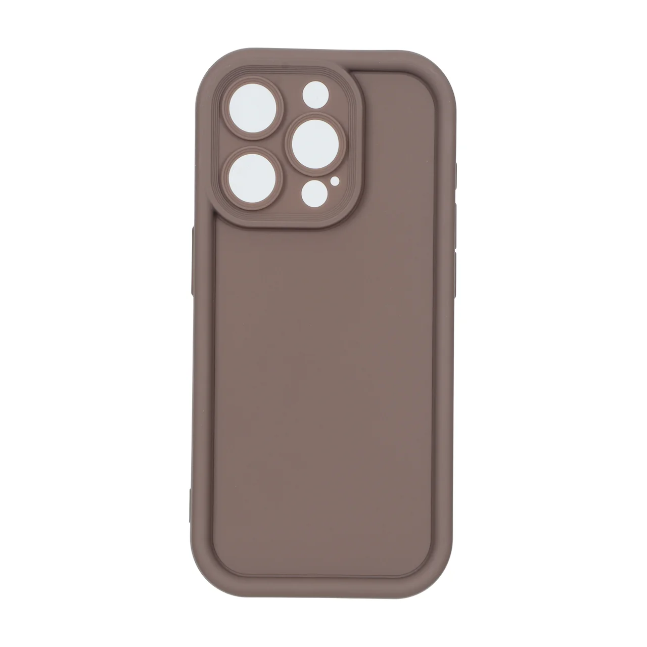 قاب Solid Case مدل Apple iPhone 15 Pro - قهوه ای - اسپه کالا قاب Solid Case مدل Apple iPhone 15 Pro - قهوه ای - تصویر 1