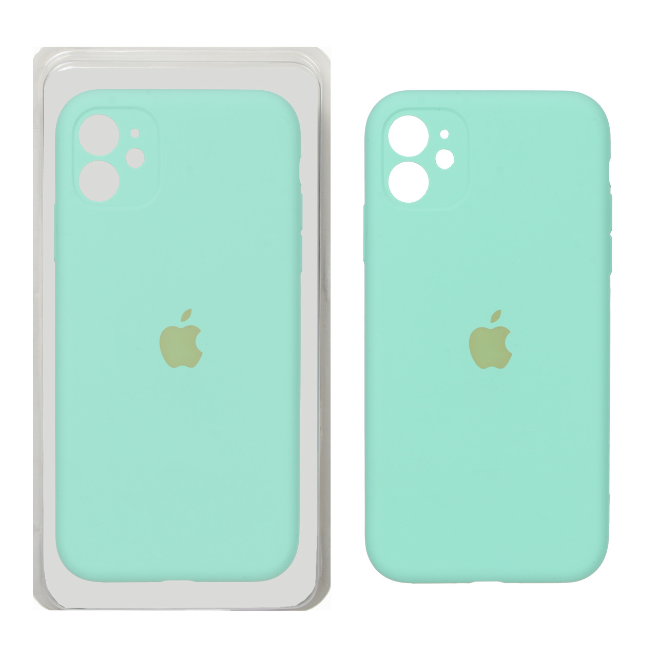 قاب سیلیکونی پاک کنی محافظ لنزدار اورجینال Apple iPhone 11 - سبز (پک اصلی) - اسپه کالا قاب سیلیکونی پاک کنی محافظ لنزدار اورجینال Apple iPhone 11 - سبز (پک اصلی) - تصویر 1