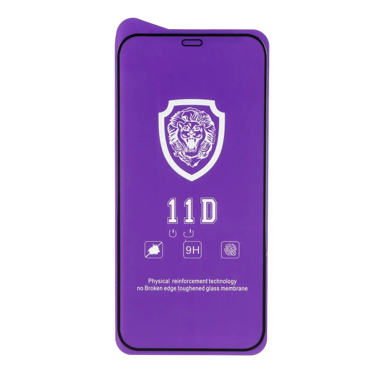 محافظ صفحه نمایش شیشه ای Full Cover Lion 11D مدل Apple iPhone 12 / iPhone 12 Pro - اسپه کالا محافظ صفحه نمایش شیشه ای Full Cover Lion 11D مدل Apple iPhone 12 / iPhone 12 Pro - تصویر 1