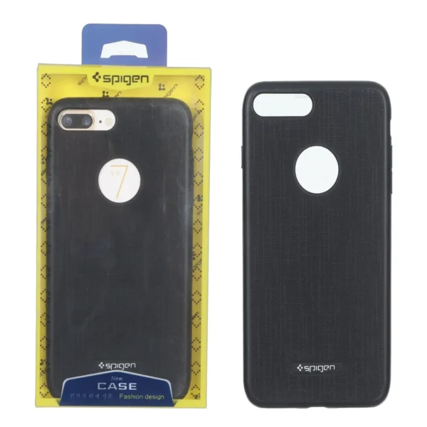 قاب Spigen سوزنی Apple iPhone 7 Plus / iPhone 8 Plus - مشکی (پک دار)