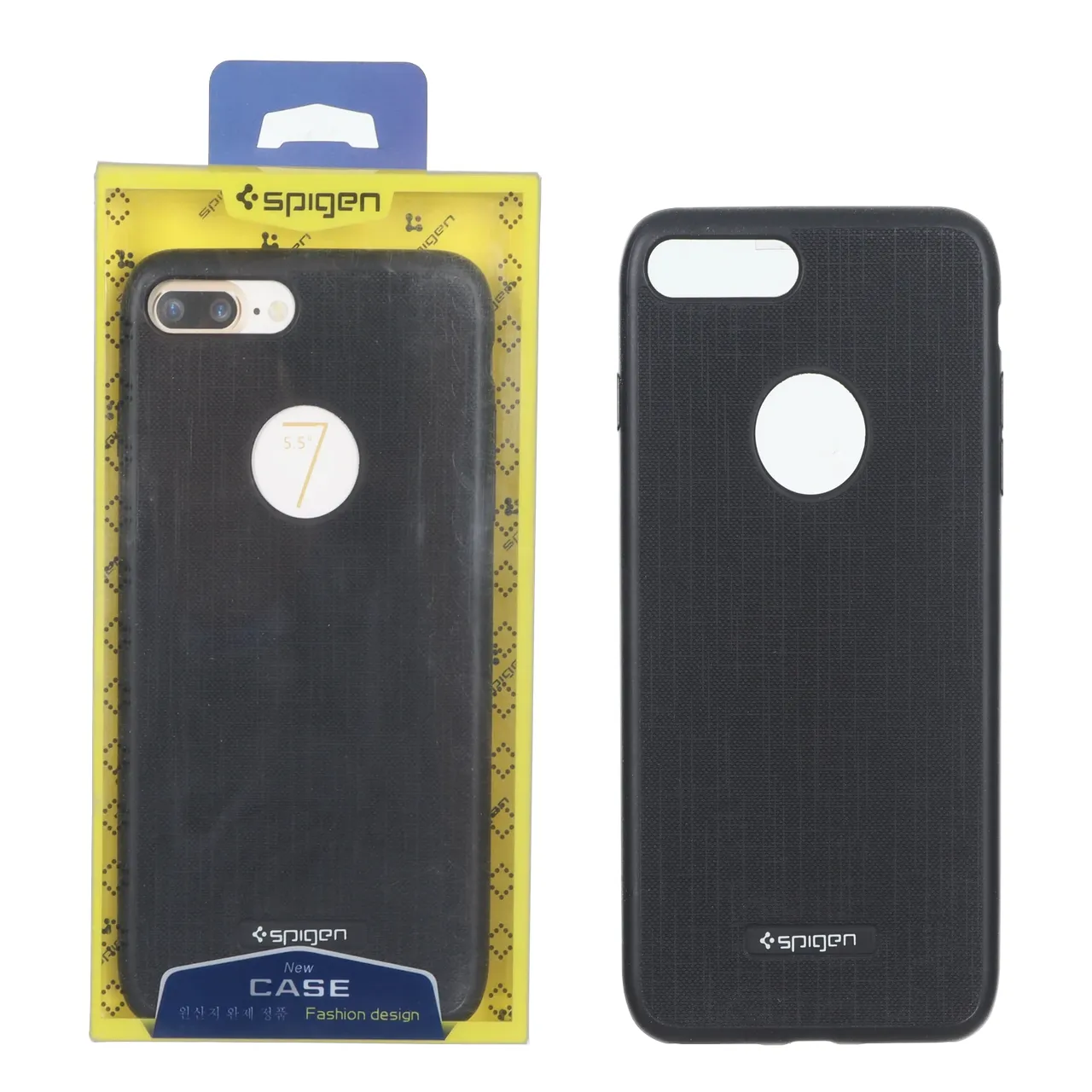 قاب Spigen سوزنی Apple iPhone 7 Plus / iPhone 8 Plus - مشکی (پک دار) - اسپه کالا قاب Spigen سوزنی Apple iPhone 7 Plus / iPhone 8 Plus - مشکی (پک دار) - تصویر 1