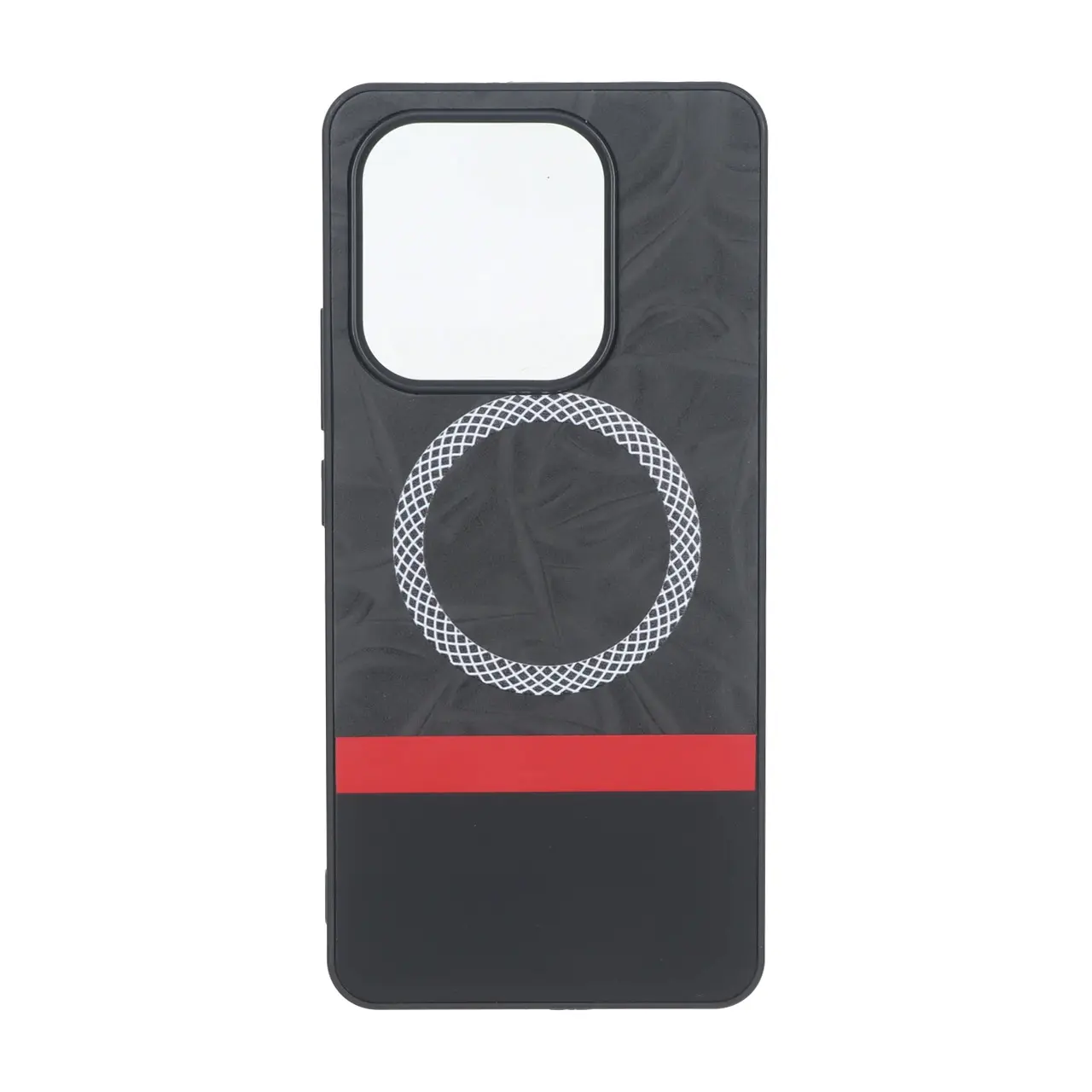 قاب جیر دو تکه طرح مگ سیف هاشور Xiaomi Redmi Note 14 4G - مشکی - اسپه کالا قاب جیر دو تکه طرح مگ سیف هاشور Xiaomi Redmi Note 14 4G - مشکی - تصویر 1
