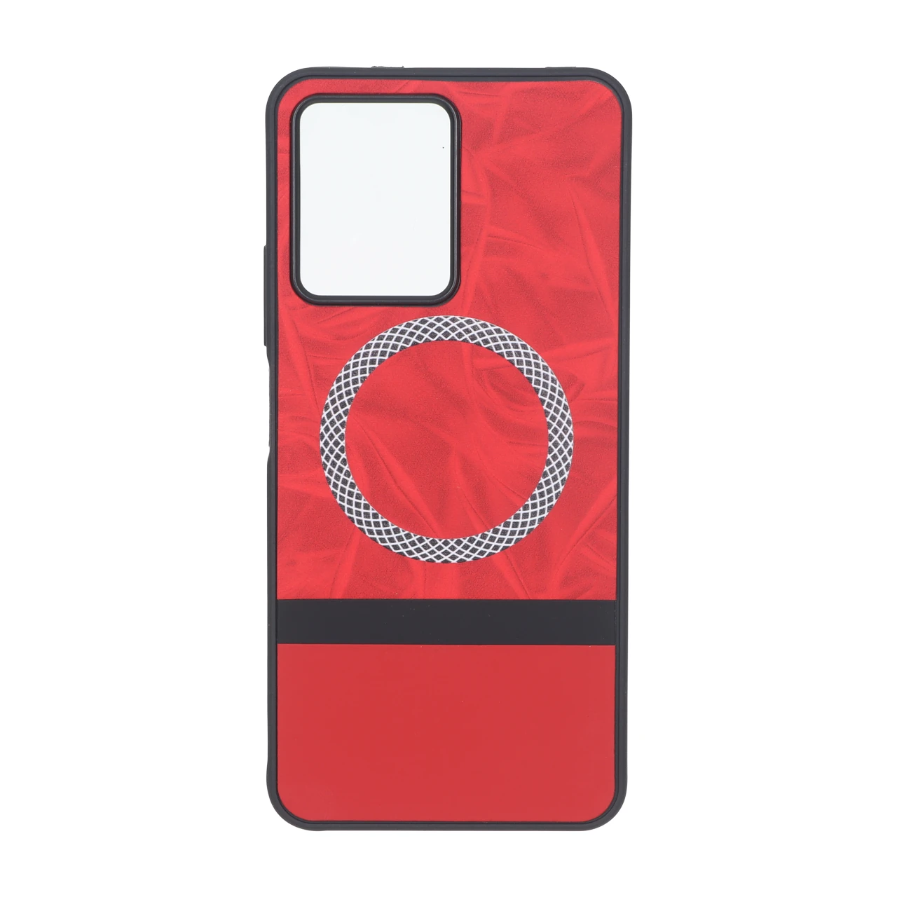 قاب جیر دو تکه طرح مگ سیف هاشور Xiaomi Redmi Note 12 4G - قرمز - اسپه کالا قاب جیر دو تکه طرح مگ سیف هاشور Xiaomi Redmi Note 12 4G - قرمز - تصویر 1