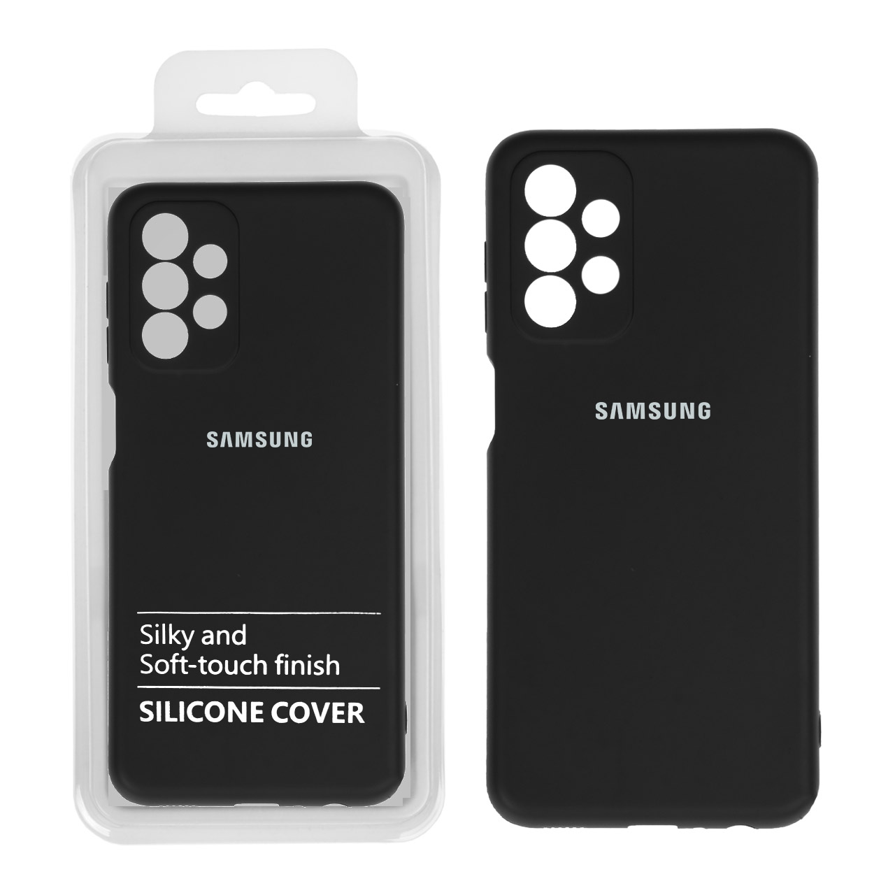 قاب نیو سیلیکون محافظ لنزدار RFF مدل Samsung A23 مشکی (پک دار) - اسپه کالا قاب نیو سیلیکون محافظ لنزدار RFF مدل Samsung A23 مشکی (پک دار) - تصویر 1