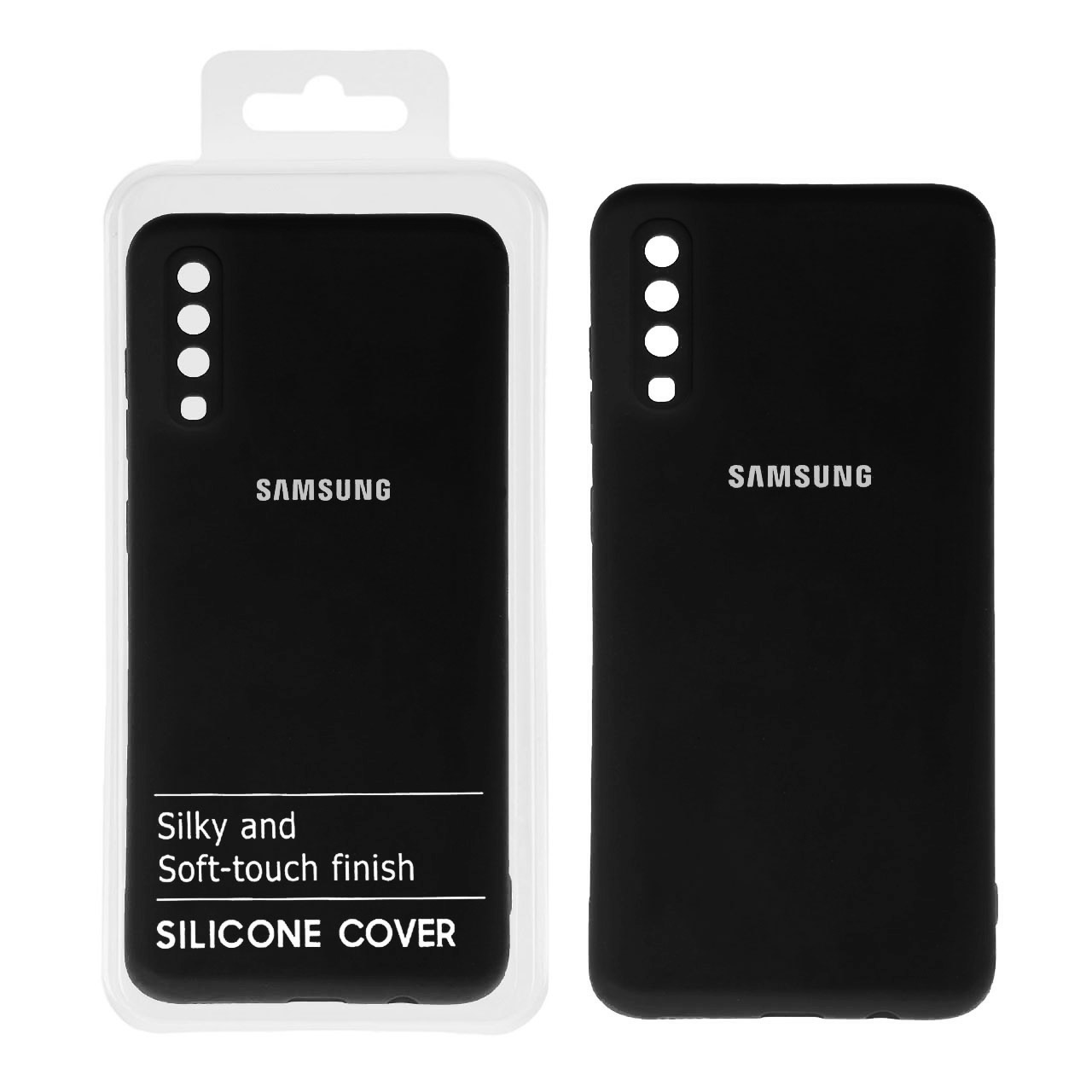 قاب نیو سیلیکون محافظ لنزدار RFF مدل Samsung A70 / A70S - مشکی کد 5 (پک دار) - اسپه کالا قاب نیو سیلیکون محافظ لنزدار RFF مدل Samsung A70 / A70S - مشکی کد 5 (پک دار) - تصویر 1